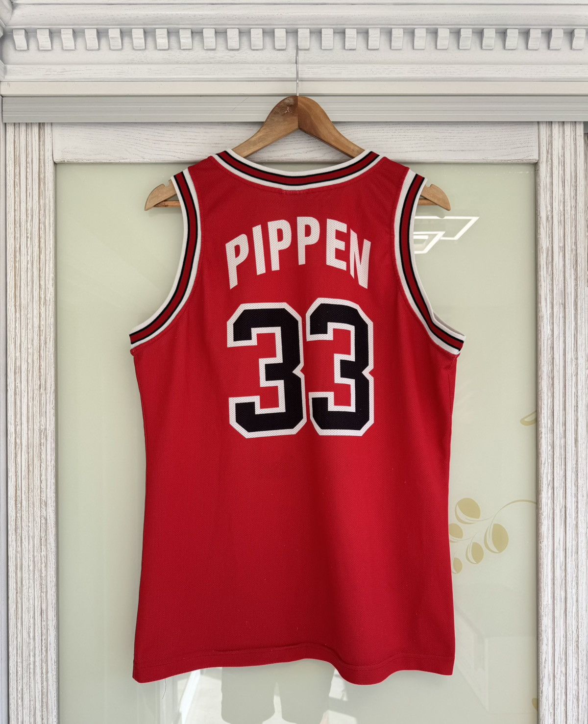 Champion Pippen #33 Chicago Bulls 90’s Vintage Baseball Jersey NBA Size US M / EU 48-50 / 2 - 2 Thumbnail