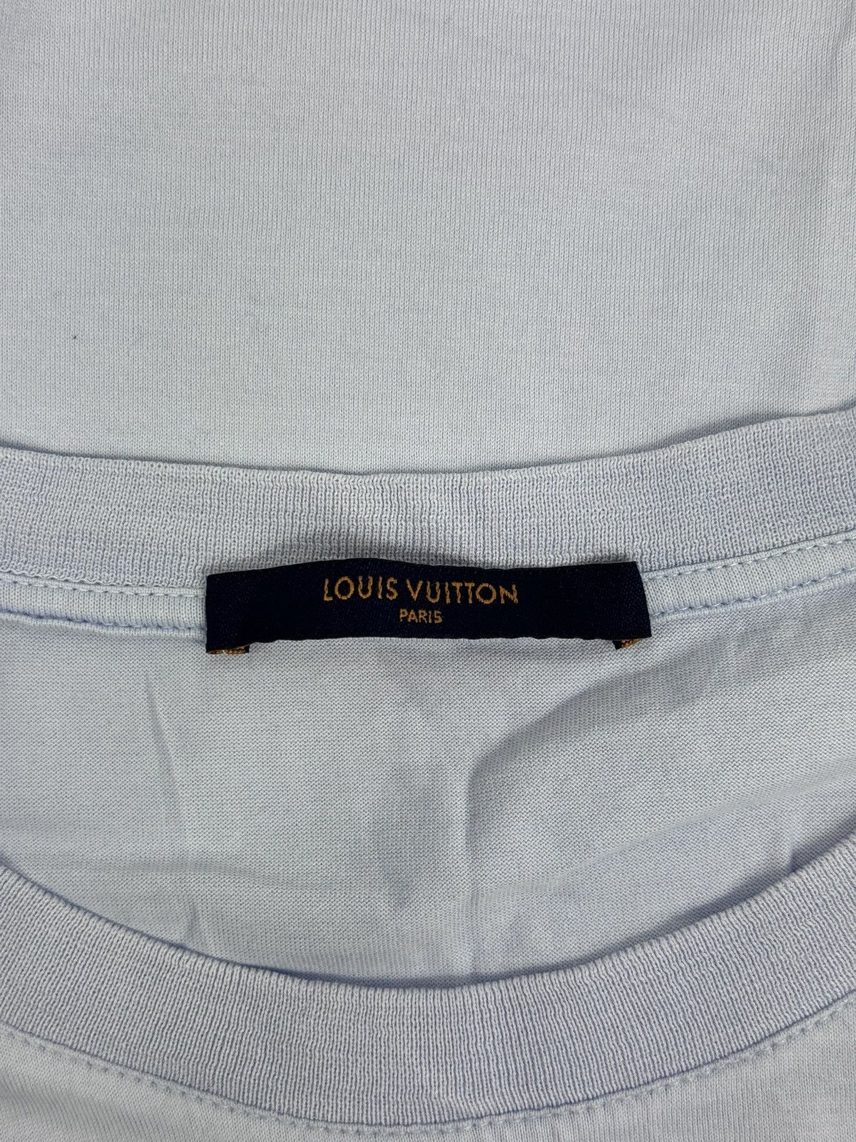 Louis Vuitton LOGO EMBROIDERED T-SHIRT Size US XL / EU 56 / 4 - 4 Thumbnail