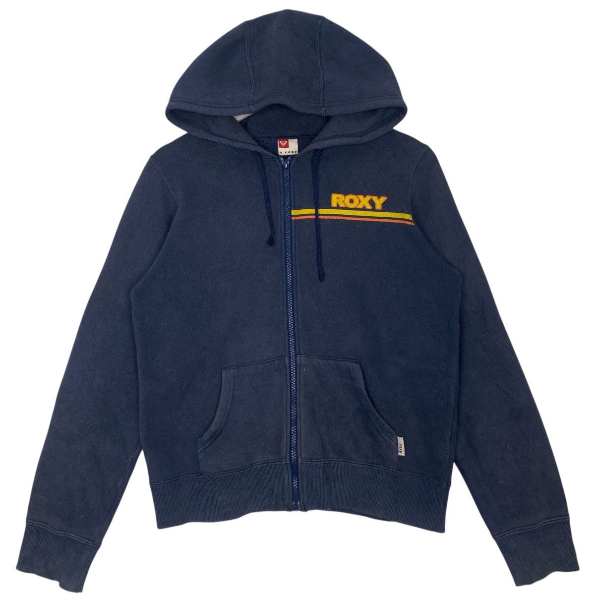 Other Vintage Roxy Surf Printed Full Zip Hoodie Sweater Navy Blue Size US M / EU 48-50 / 2 - 1 Thumbnail