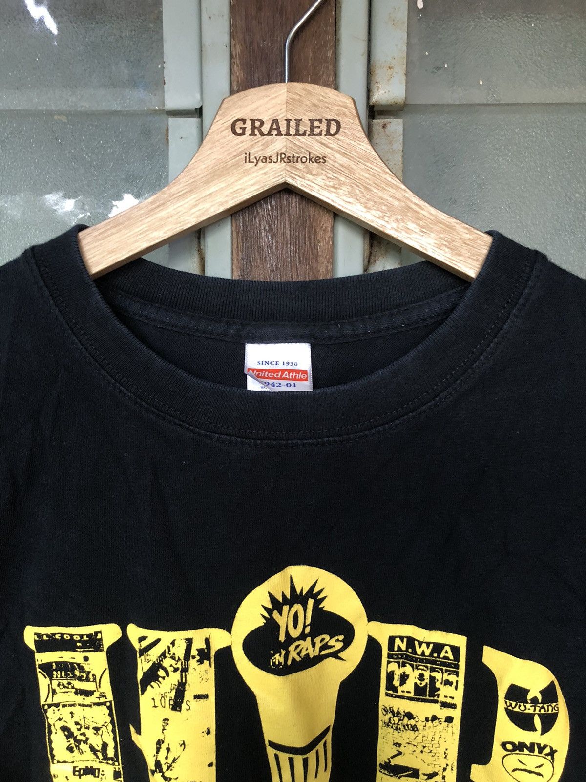 Rap Tees Vintage Hip Hop is Not Dead Classic Logo Shirt Tee DMC Size US L / EU 52-54 / 3 - 16 Thumbnail