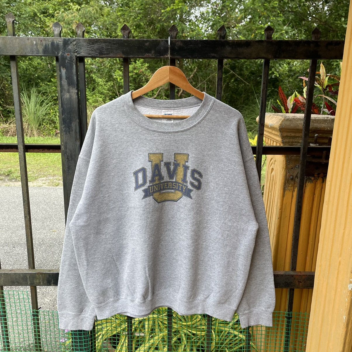 🔥Vintage UC Davis University College Big Logo Sweatshirts