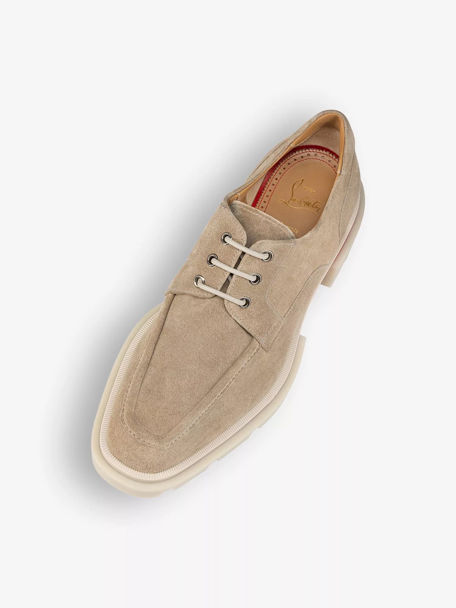 Christian Louboutin o1s1wg110225 Leather in Beige Size US 9 / EU 42 - 2 Thumbnail