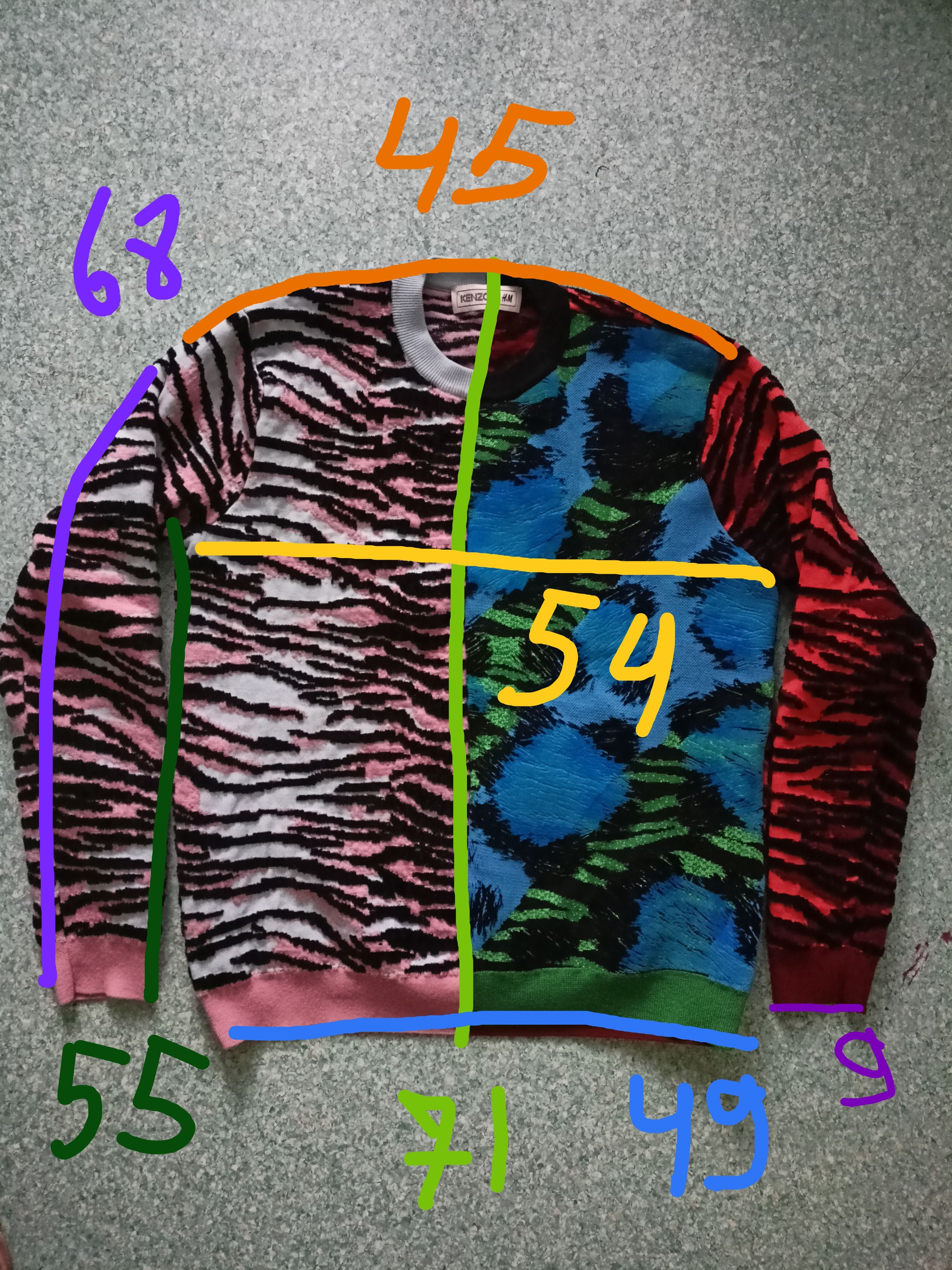 Kenzo Kenzo x H&M sweater Size US L / EU 52-54 / 3 - 9 Thumbnail
