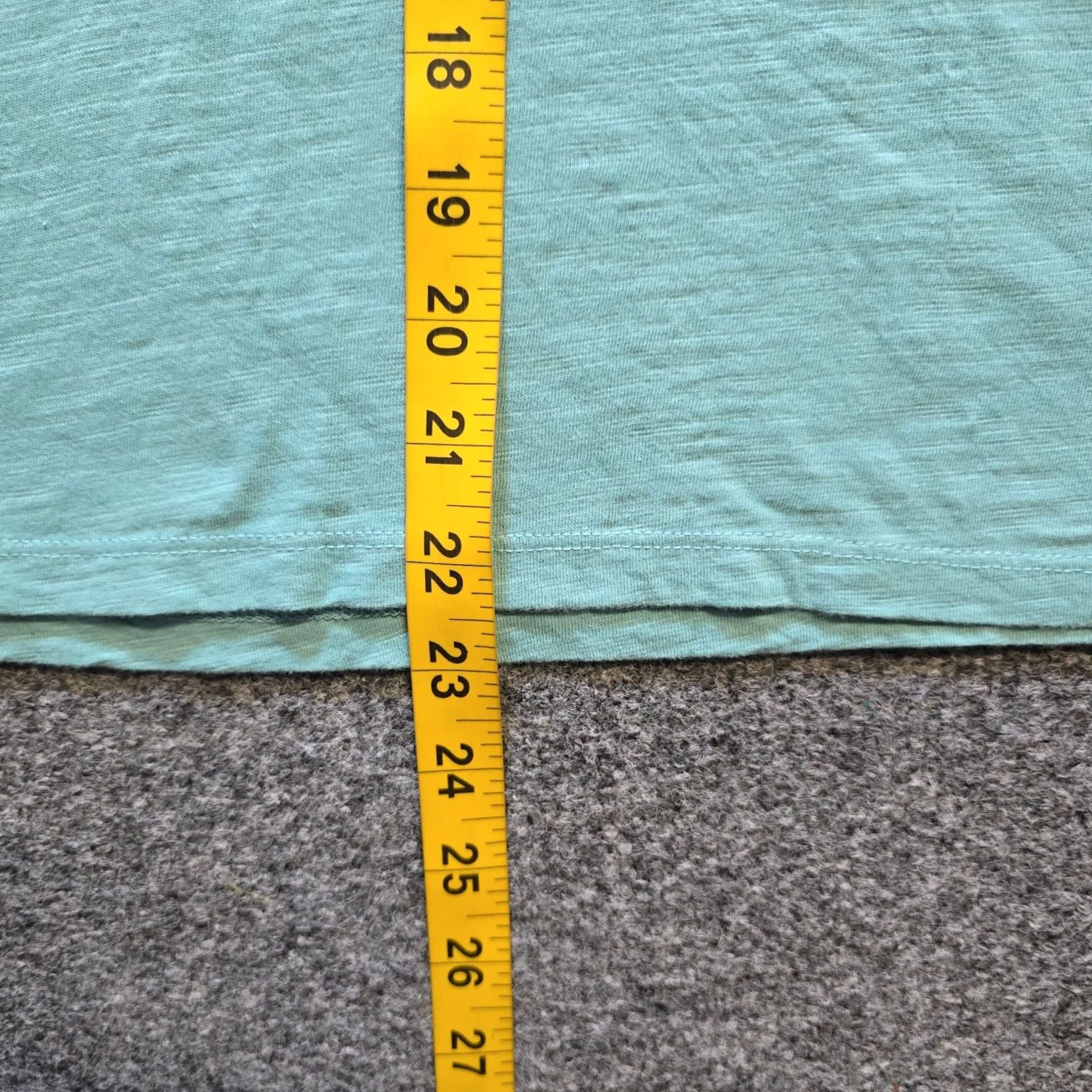 Vintage Sundance Top Womens Size Large Petite Green Slub Knit Short Sleeve Casual Basic Shirt Mens? Size L / US 10 / IT 46 - 6 Thumbnail