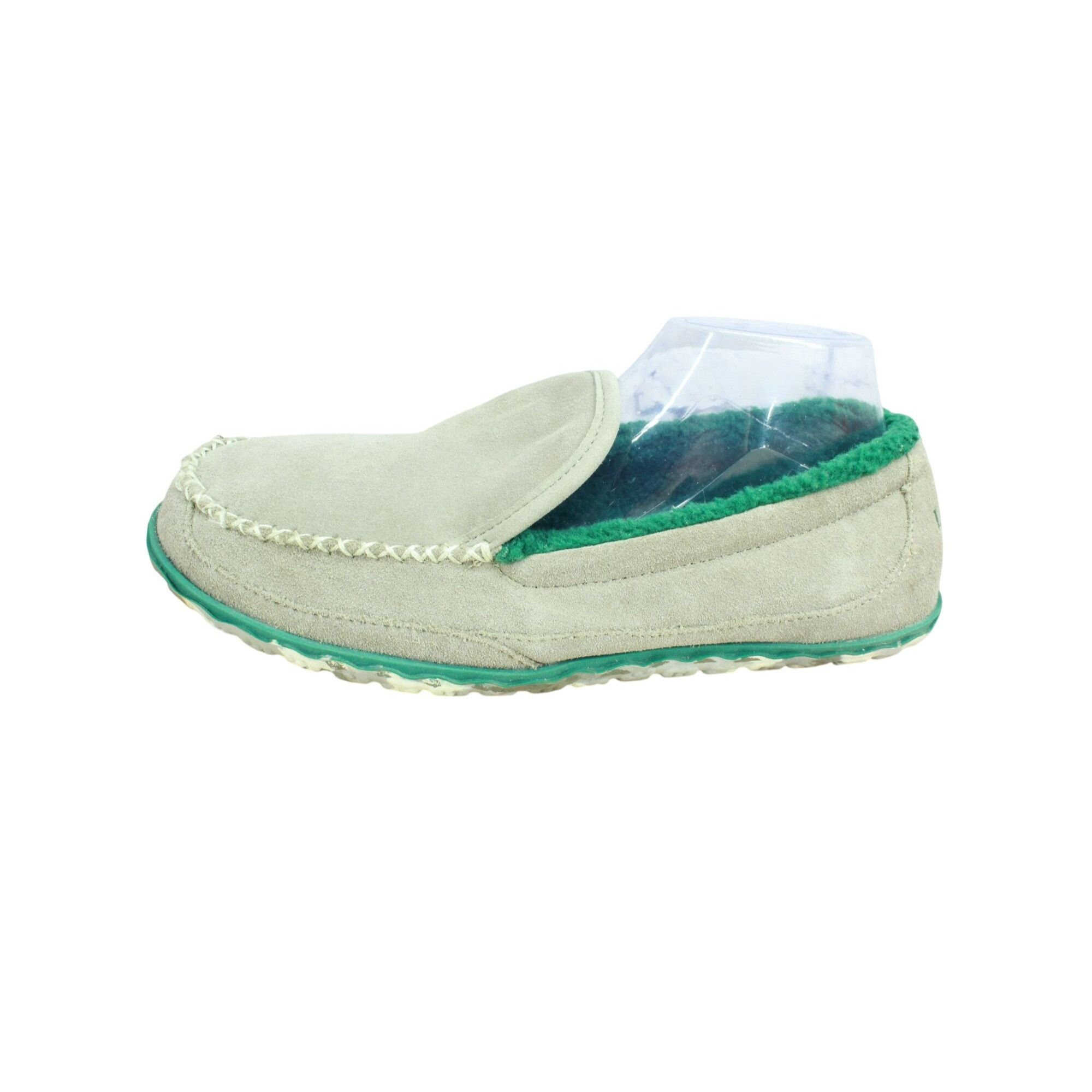 L.L. Bean LL Bean Gray Suede Fleece Lined Moc Slippers Size US 9 / EU 42 - 1 Thumbnail