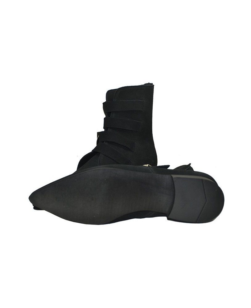 Other LAST DROP Hand Made Suede Western Buckle Boot Winklepickers Size US 10 / EU 43 - 2 Thumbnail