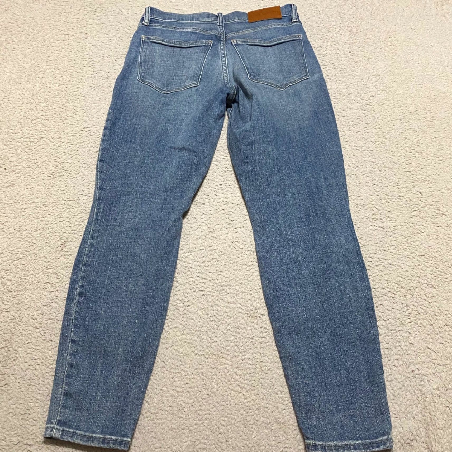Lucky Brand Lucky Brand Jeans Womens Size 6 Blue Denim Mid Rise Ava Skinny Jeans Size 28" / US 6 / IT 42 - 2 Thumbnail