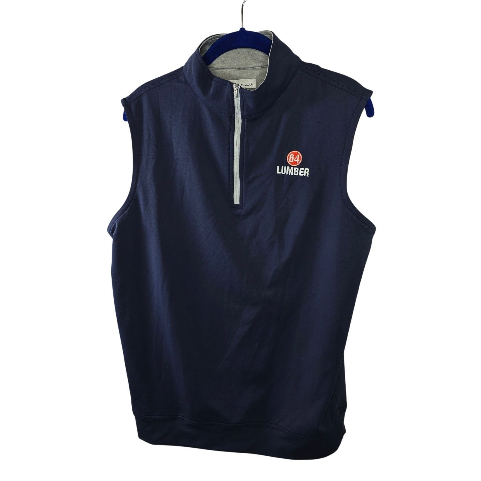 Peter Millar Peter Millar Navy 1/4 Zip Golf Vest 84 Lumbar Size Small Size US S / EU 44-46 / 1 - 1 Thumbnail