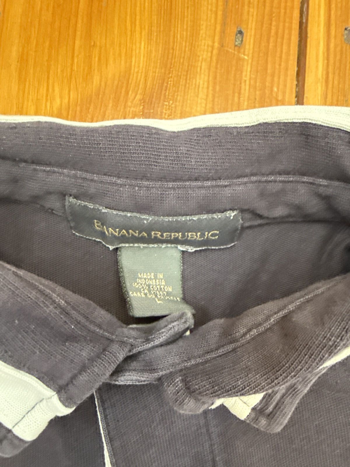 Banana Republic Vintage Banana Republic Button Polo Size US L / EU 52-54 / 3 - 3 Thumbnail