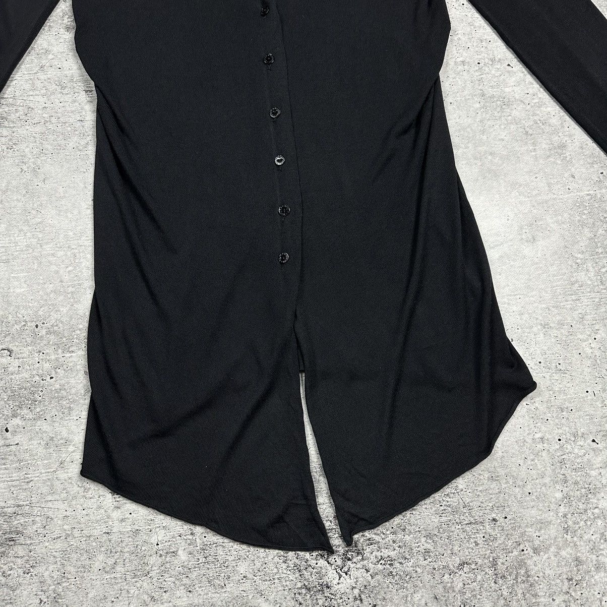Dolce & Gabbana DOLCE GABBANA Black Button-Up V-neck Cardigan Size M / US 6-8 / IT 42-44 - 4 Thumbnail