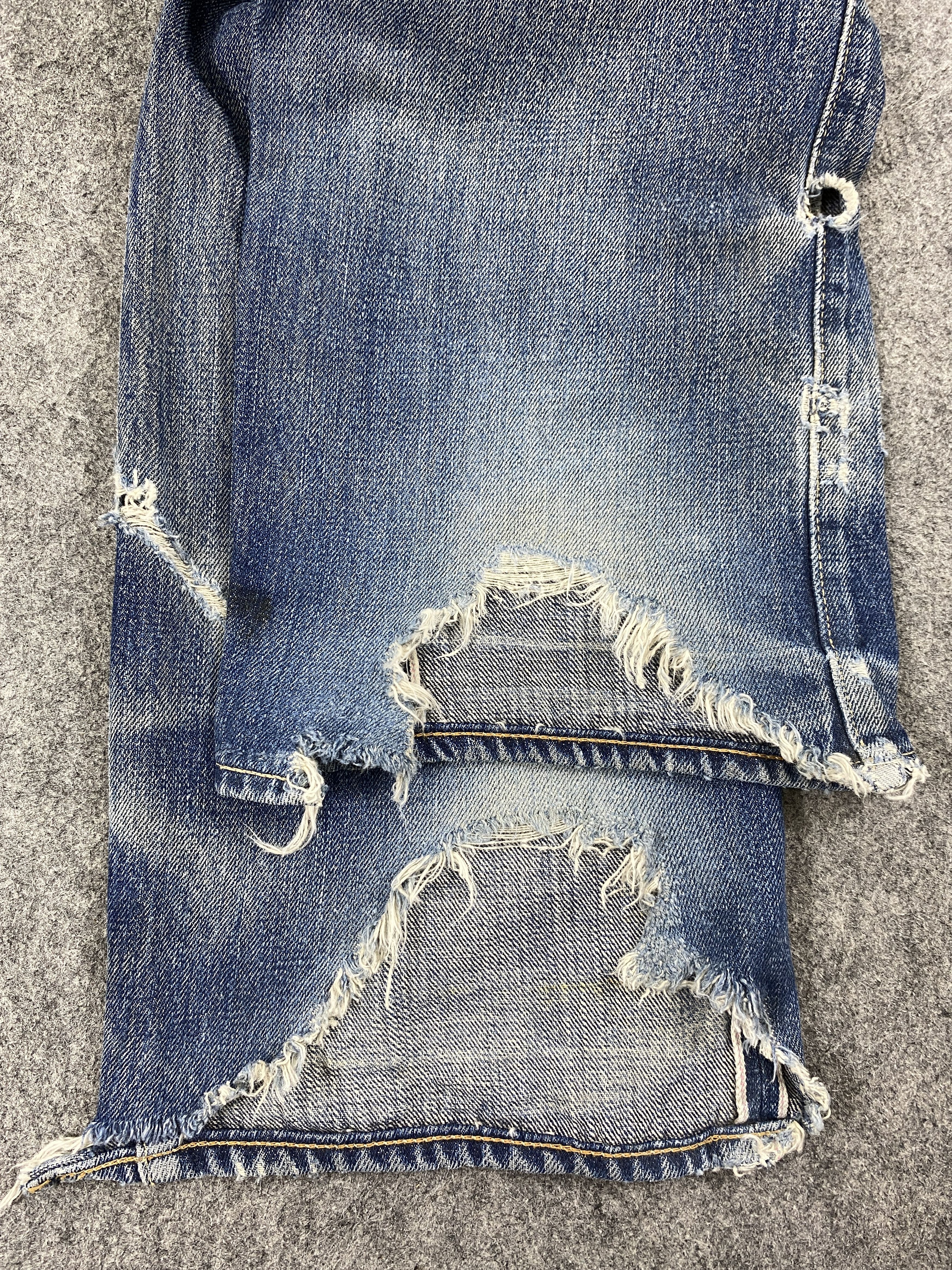 Kapital Vintage Redline Maverick kapital style 29x35 Denim -JN1309 Size US 29 - 11 Thumbnail