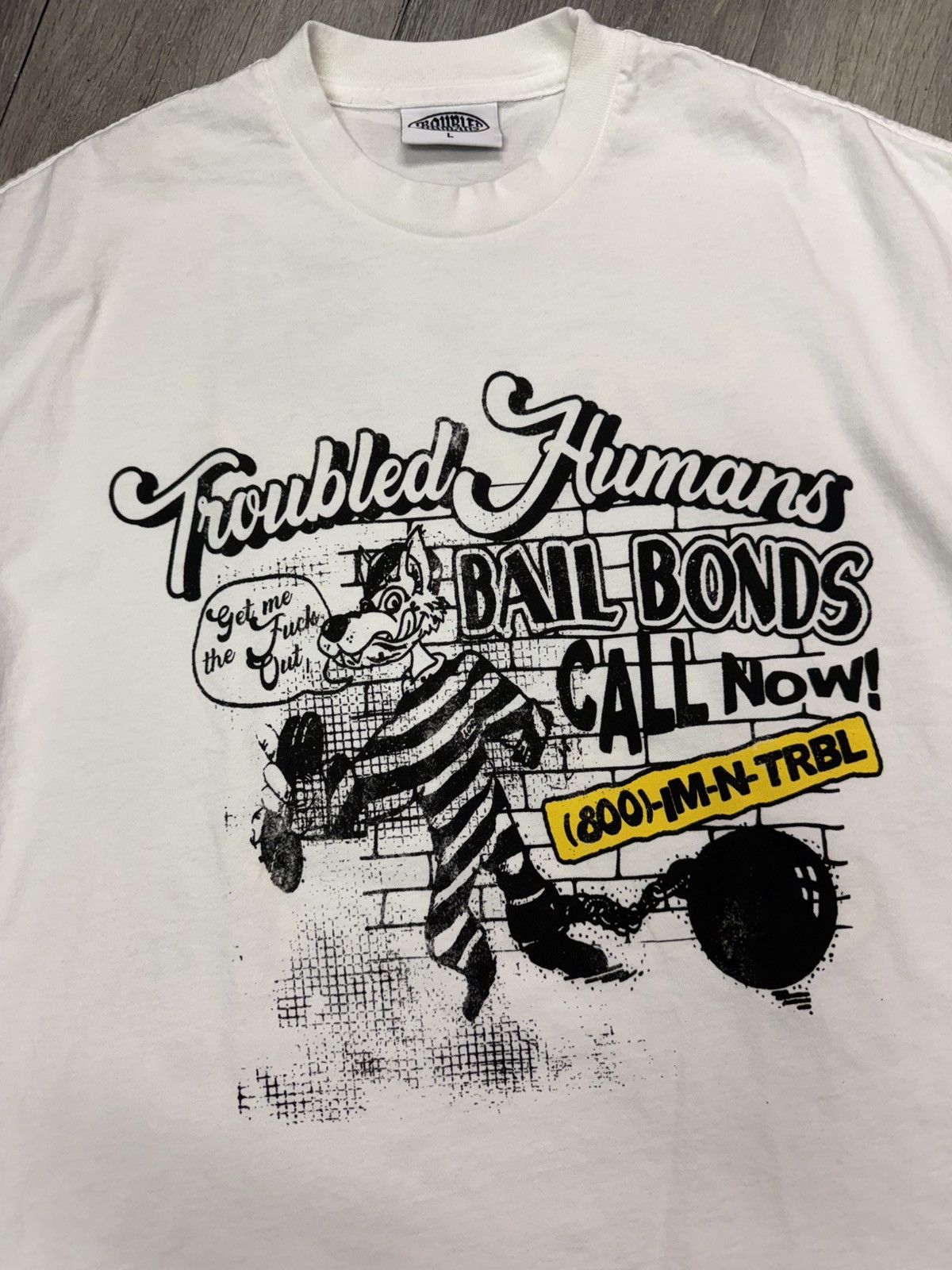 Other Troubled Humans Bail Tee Size US L / EU 52-54 / 3 - 2 Thumbnail
