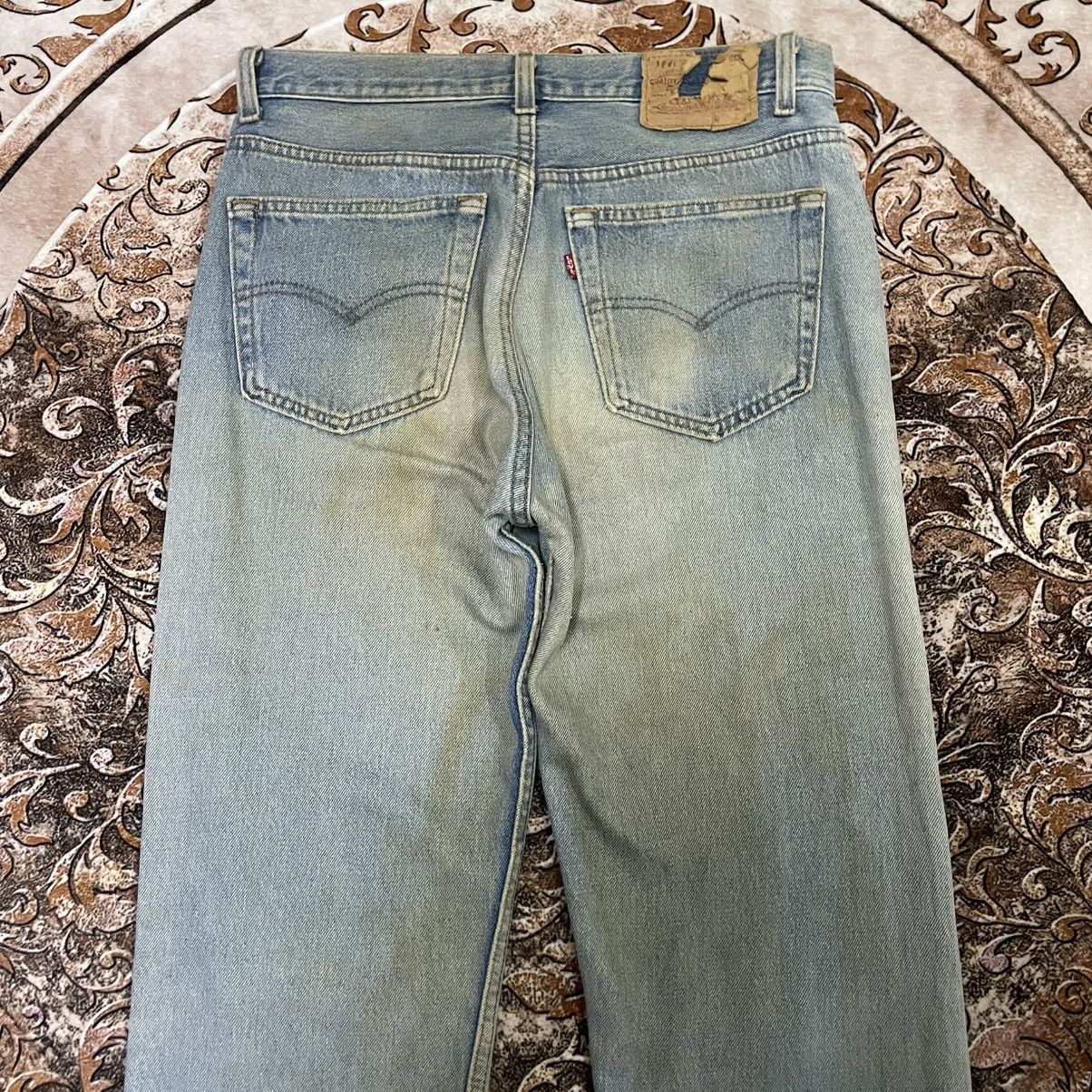 Levi's Vintage Clothing 🔥Vintage Levis 501 Stoned Washed Distress Dirty Denim Jeans Size US 31 - 5 Thumbnail