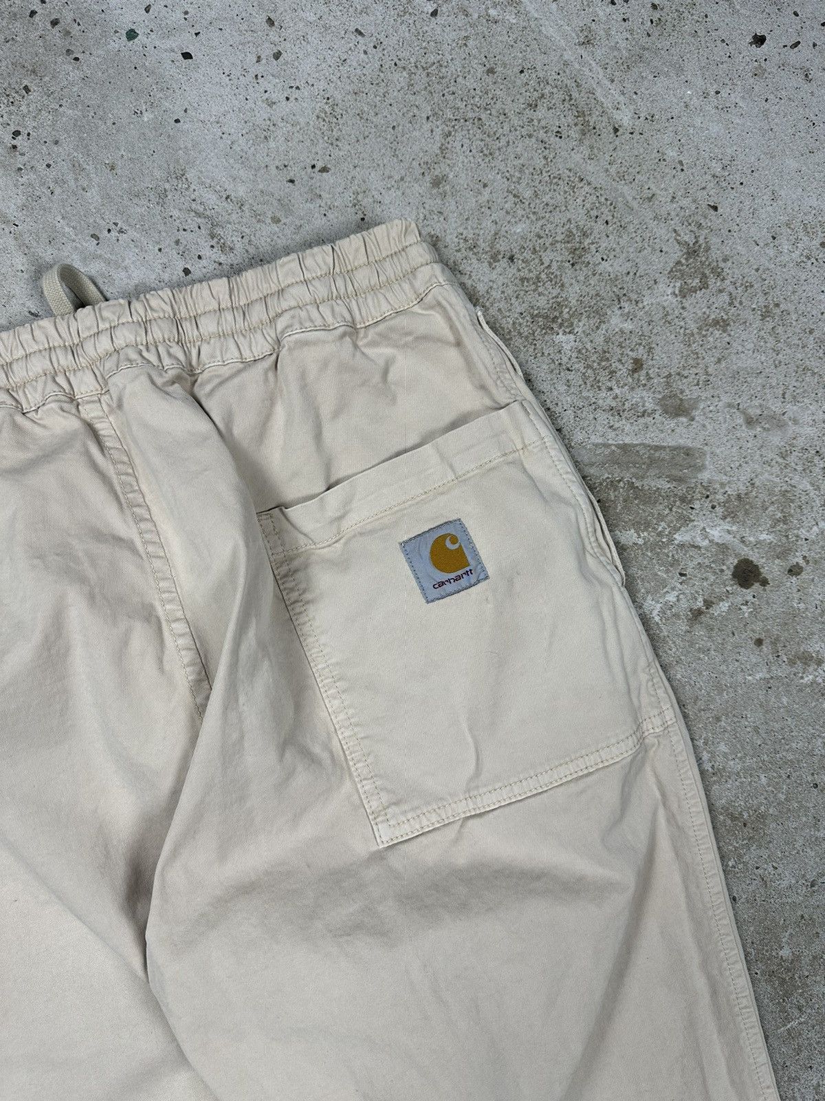Carhartt Carhartt Beige Lawton Pant Dirty Pants Size US 33 - 16 Thumbnail