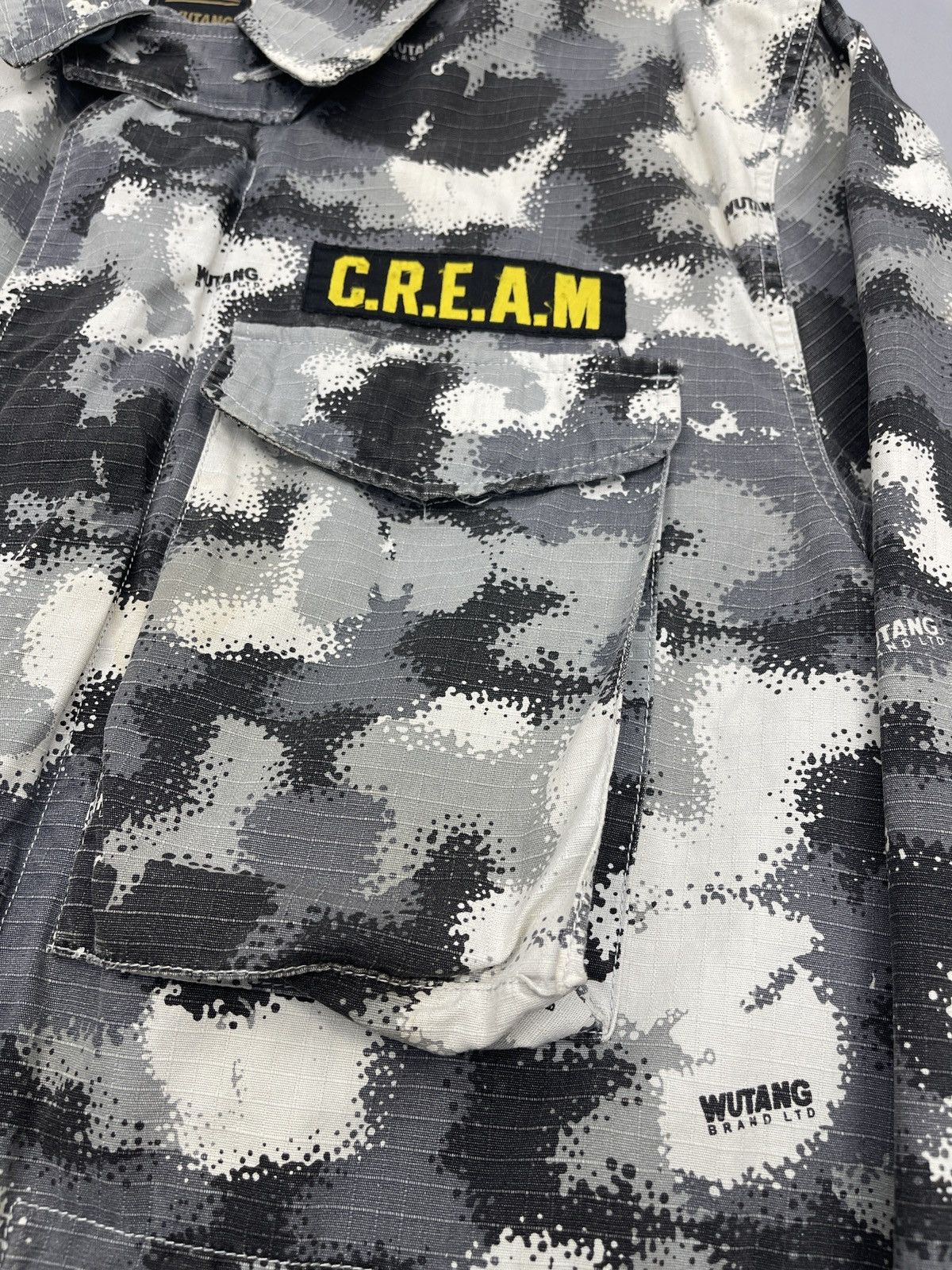Wu-Tang Clan Rare! Vintage Wu Tang Clan C.R.E.A.M M 65 Camo Jacket Size US XL / EU 56 / 4 - 3 Thumbnail