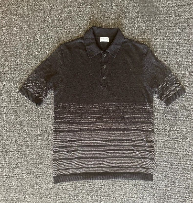 Saint Laurent Paris Saint Laurent Paris Linen Polo Shirt 2505-Nextarrow Size US XS / EU 42 / 0 - 1 Thumbnail