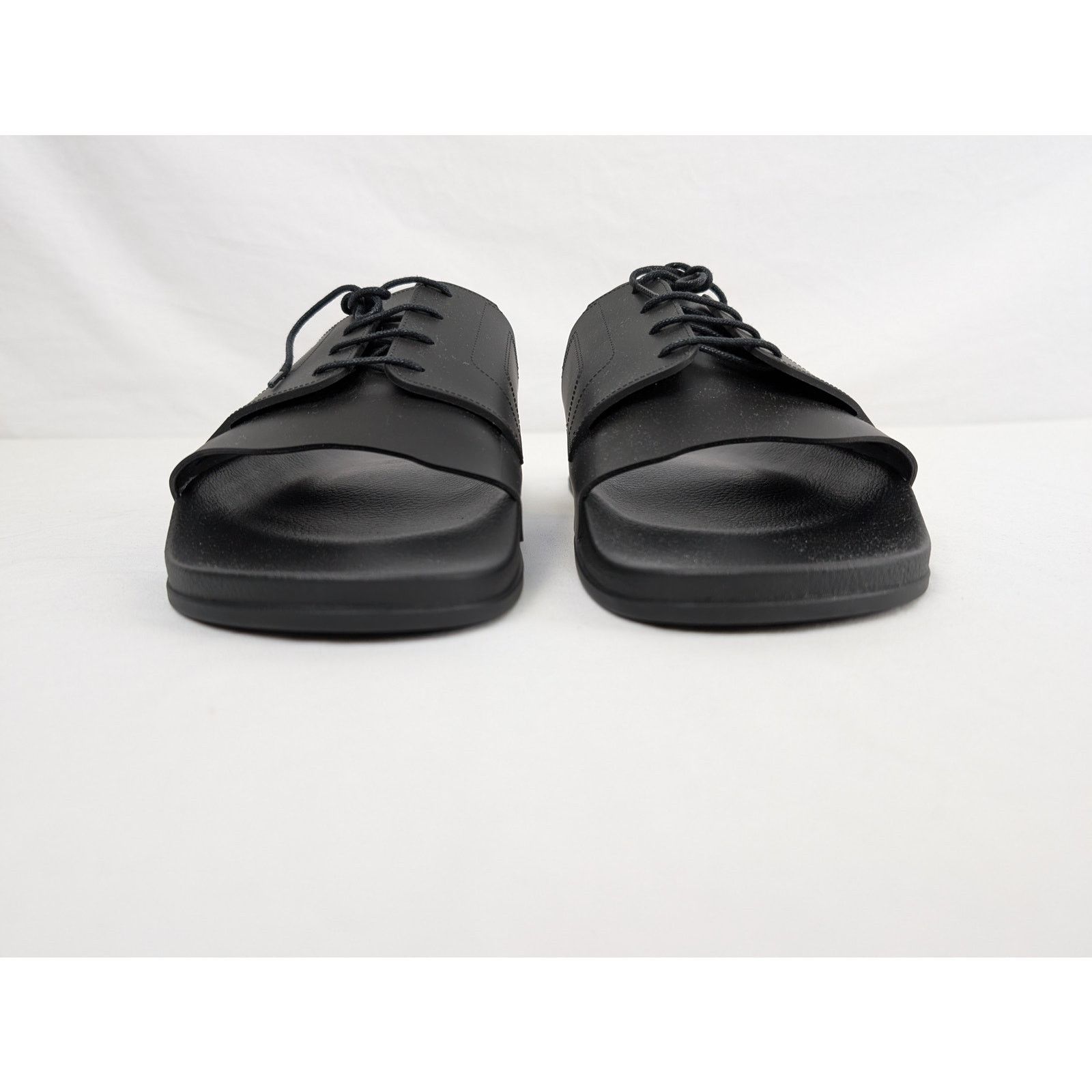 Maison Margiela o1rshd1 Pool Slides Slipper in Black Size US 12 / EU 45 - 8 Thumbnail