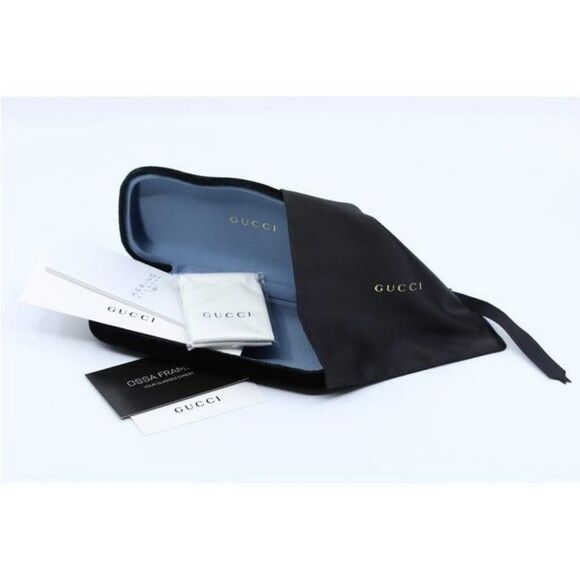 Gucci NEW GUCCI GG0896S 001 BLACK GREY SQUARE SUNGLASSES Size ONE SIZE - 11 Thumbnail
