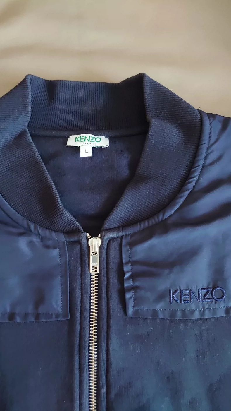 Kenzo KENZO Dark blue jacket coat Size US L / EU 52-54 / 3 - 4 Thumbnail
