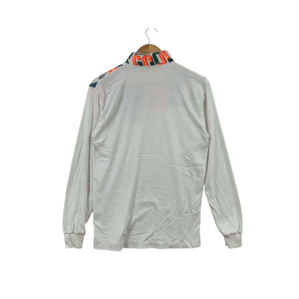 Vintage Vintage DINGHY SPORTS MIAMI BEACH Half Zipper Tee Shirt Top Size L / US 10 / IT 46 - 6 Thumbnail