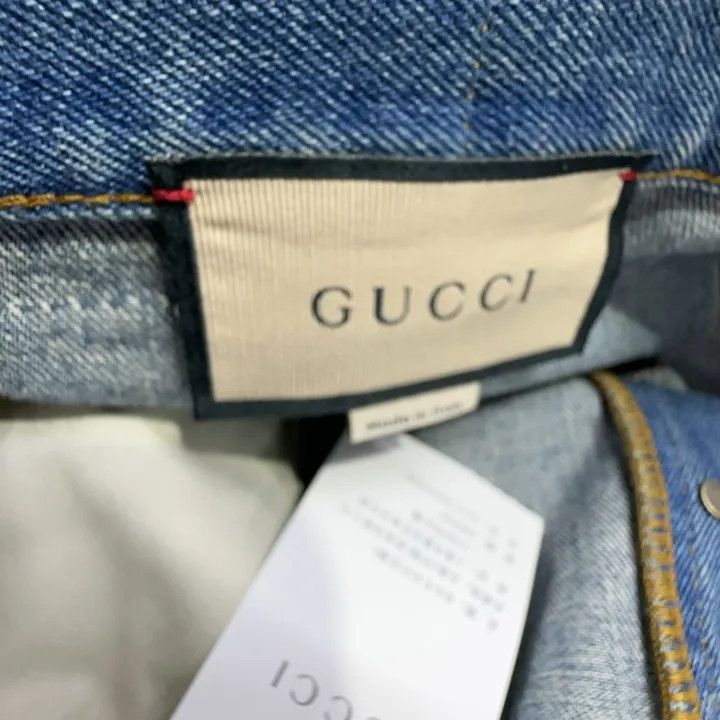 Gucci Gucci Gucci SS24 Blue Wash Straight-Leg Jeans -2506 Size US 34 / EU 50 - 7 Thumbnail
