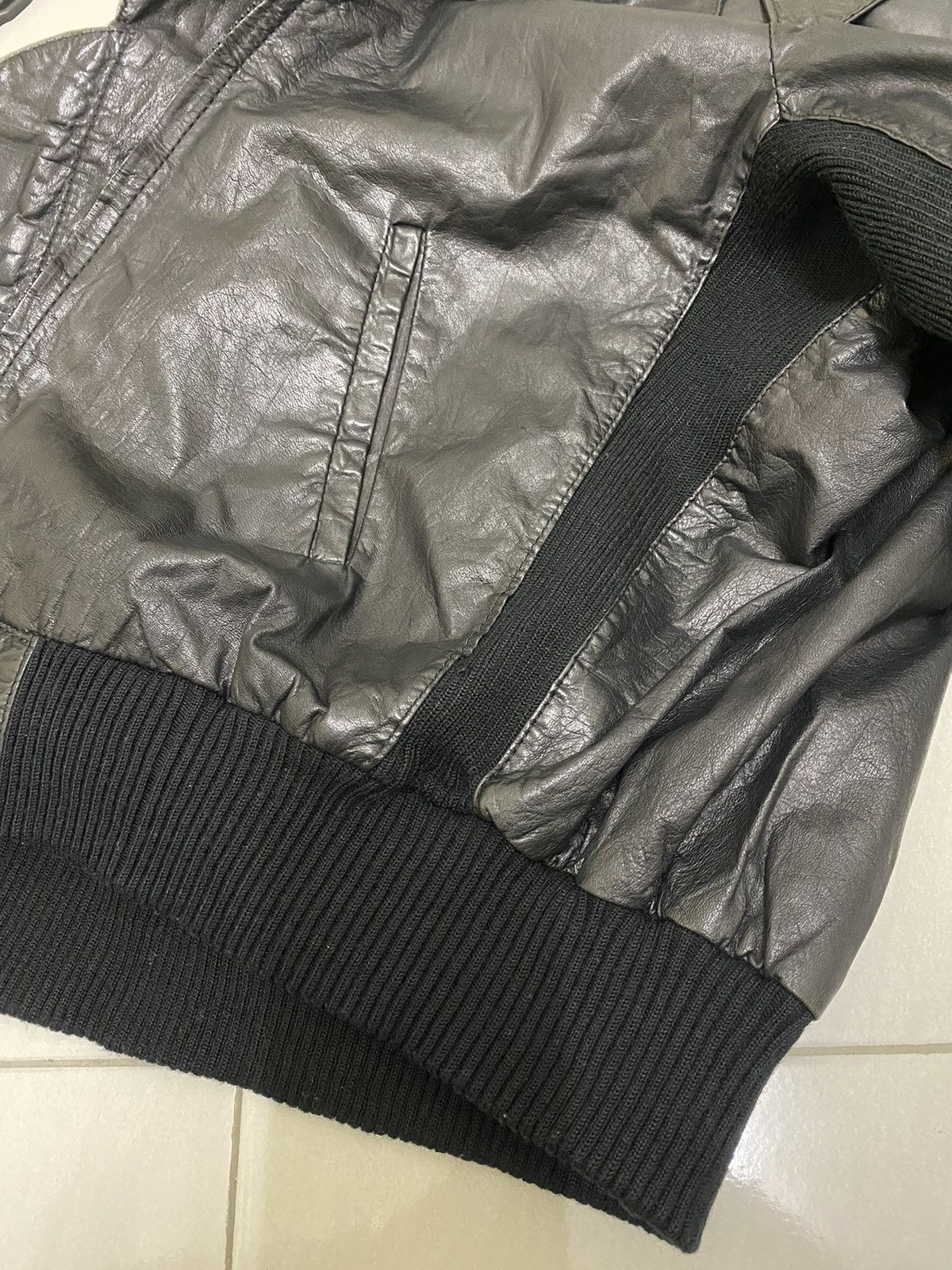Designer × Japanese Brand × Vintage Vintage Leather Jacket early 90's Luxury Designers Size US M / EU 48-50 / 2 - 10 Thumbnail