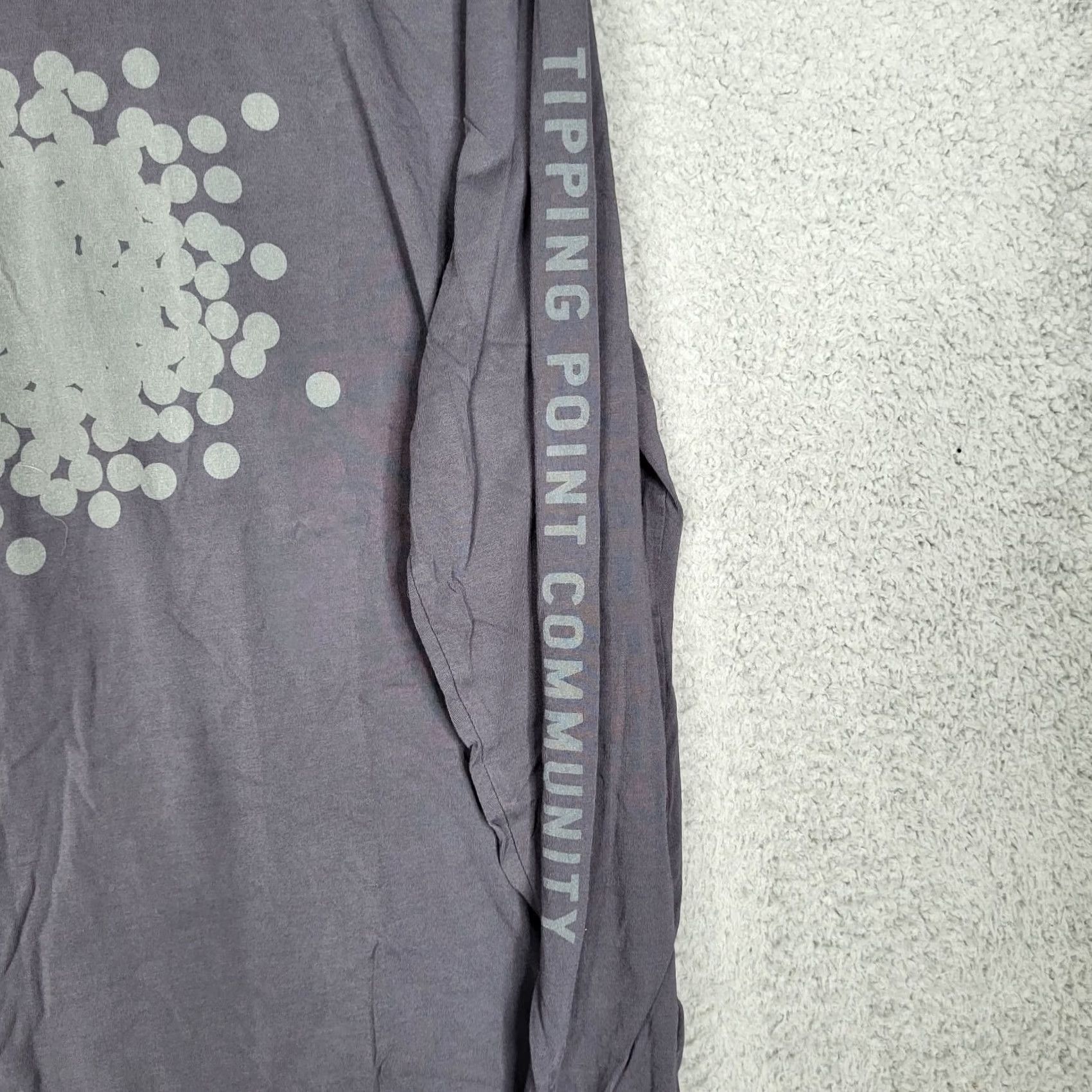 Marine Layer Marine Layer T-Shirt Gray Long Sleeve Crew Neck Men M Regular Cotton Jersey Logo Vintage No Size US M / EU 48-50 / 2 - 4 Thumbnail