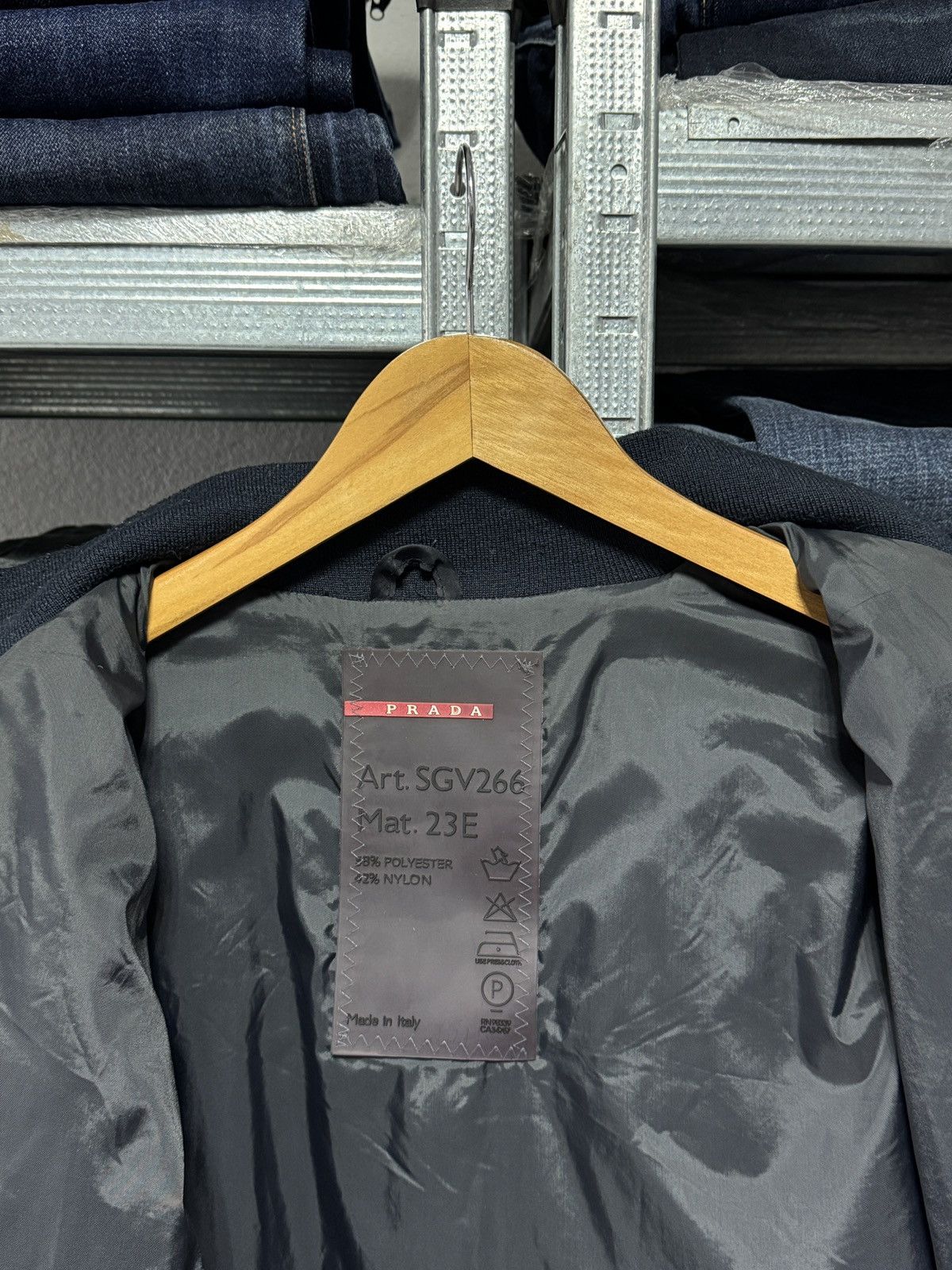Prada PRADA Full Zip Mens Warm Jacket Size US M / EU 48-50 / 2 - 9 Thumbnail
