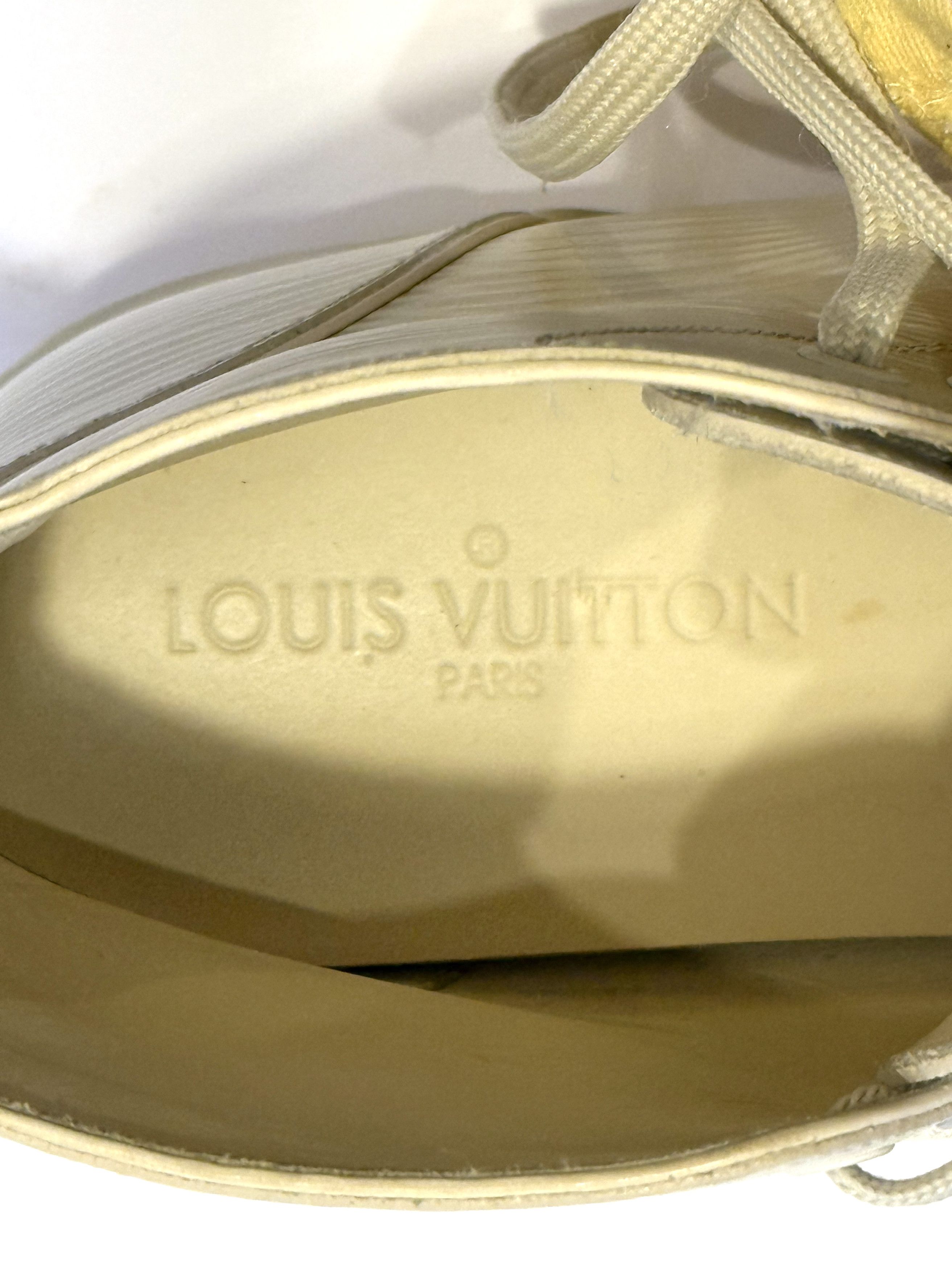 Louis Vuitton Louis Vuitton Epi Leather High-Top Sneaker - Men's Size US 6 Size US 6 / EU 39 - 11 Thumbnail