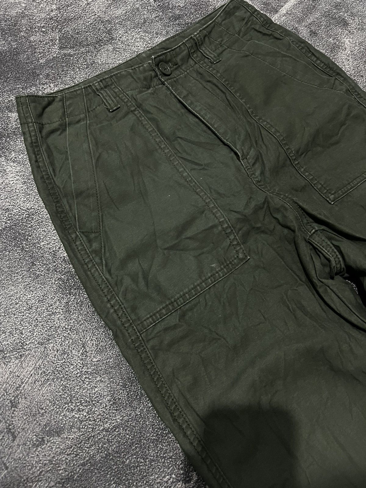 Japanese Brand GU Fatigue Pants Size US 27 - 4 Thumbnail