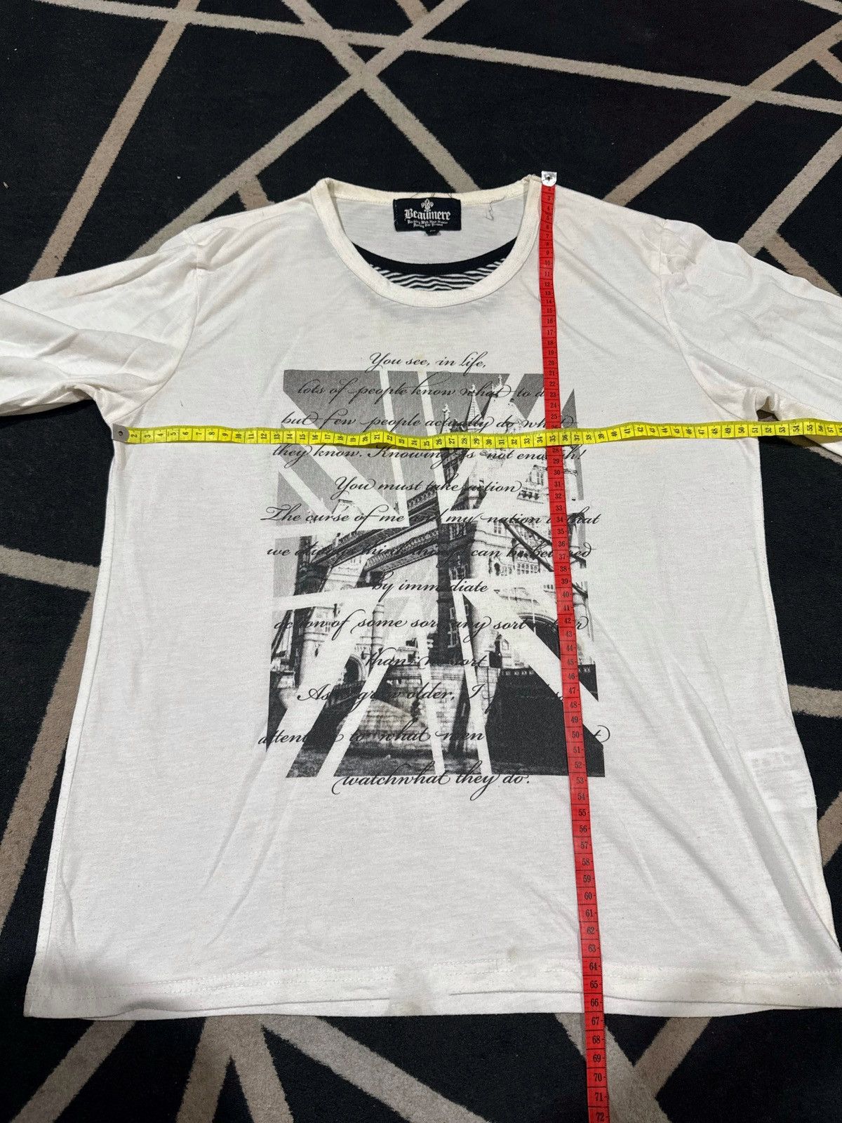 If Six Was Nine Beaumere england Poem long sleeve Ifsixwasnine lgb style Size US L / EU 52-54 / 3 - 6 Thumbnail