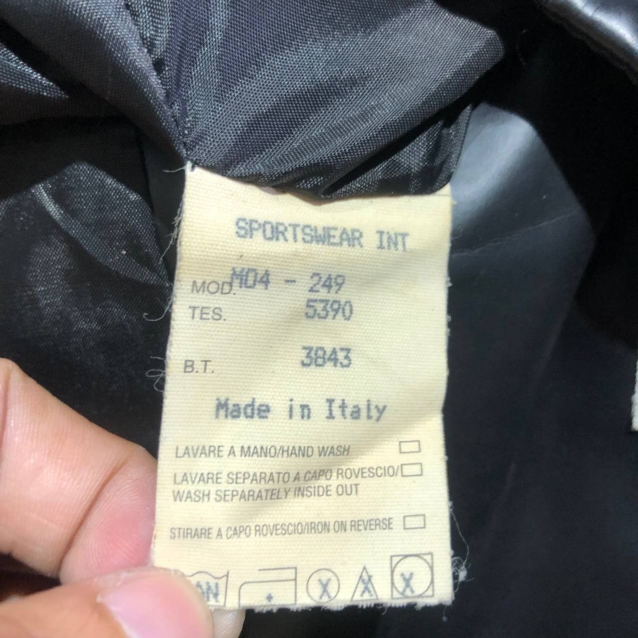 Moschino Moschino Leather Vest Size 50R - 6 Thumbnail