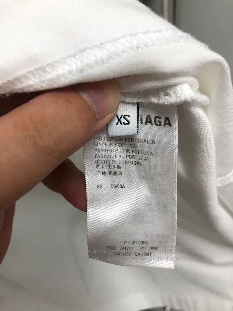 Balenciaga Balenciaga Loose Round Neck Letter Logo Micro-label Raglan Size US XS / EU 42 / 0 - 4 Thumbnail