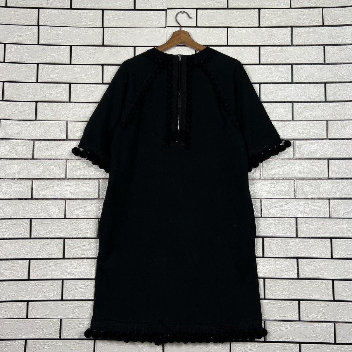 Marc Jacobs MARC JACOBS Black Half Zip on Back Long Shirt #4237-C193 Size S / US 4 / IT 40 - 16 Thumbnail