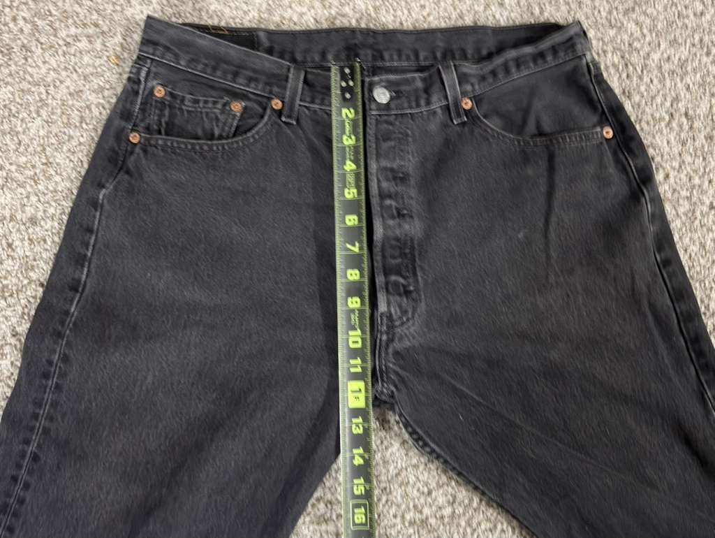 Levi's VTG Levi’s 501 Denim Black Jeans 1996 501-0660 Men’s 38x30 Size US 38 / EU 54 - 7 Thumbnail