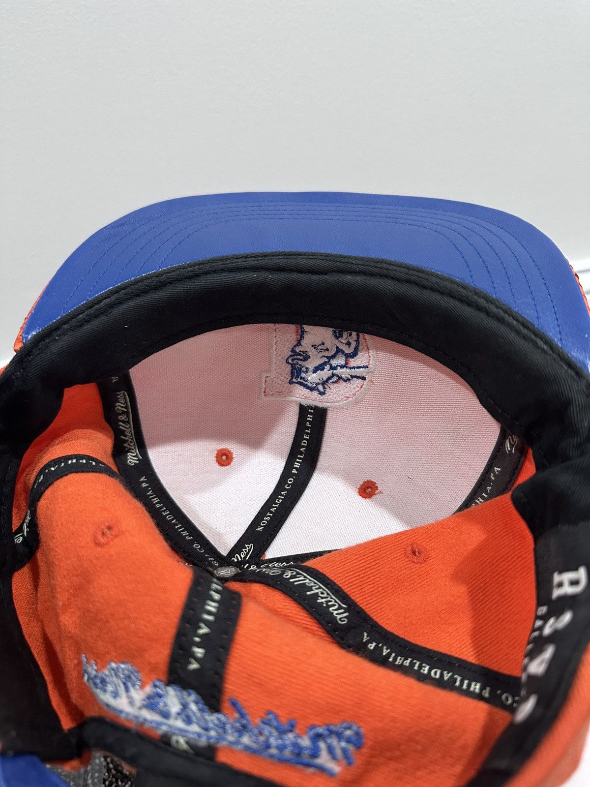 Just Don × Mitchell & Ness Just Don x Mitchell & Ness Denver Broncos Orange Python Hat Size ONE SIZE - 11 Thumbnail
