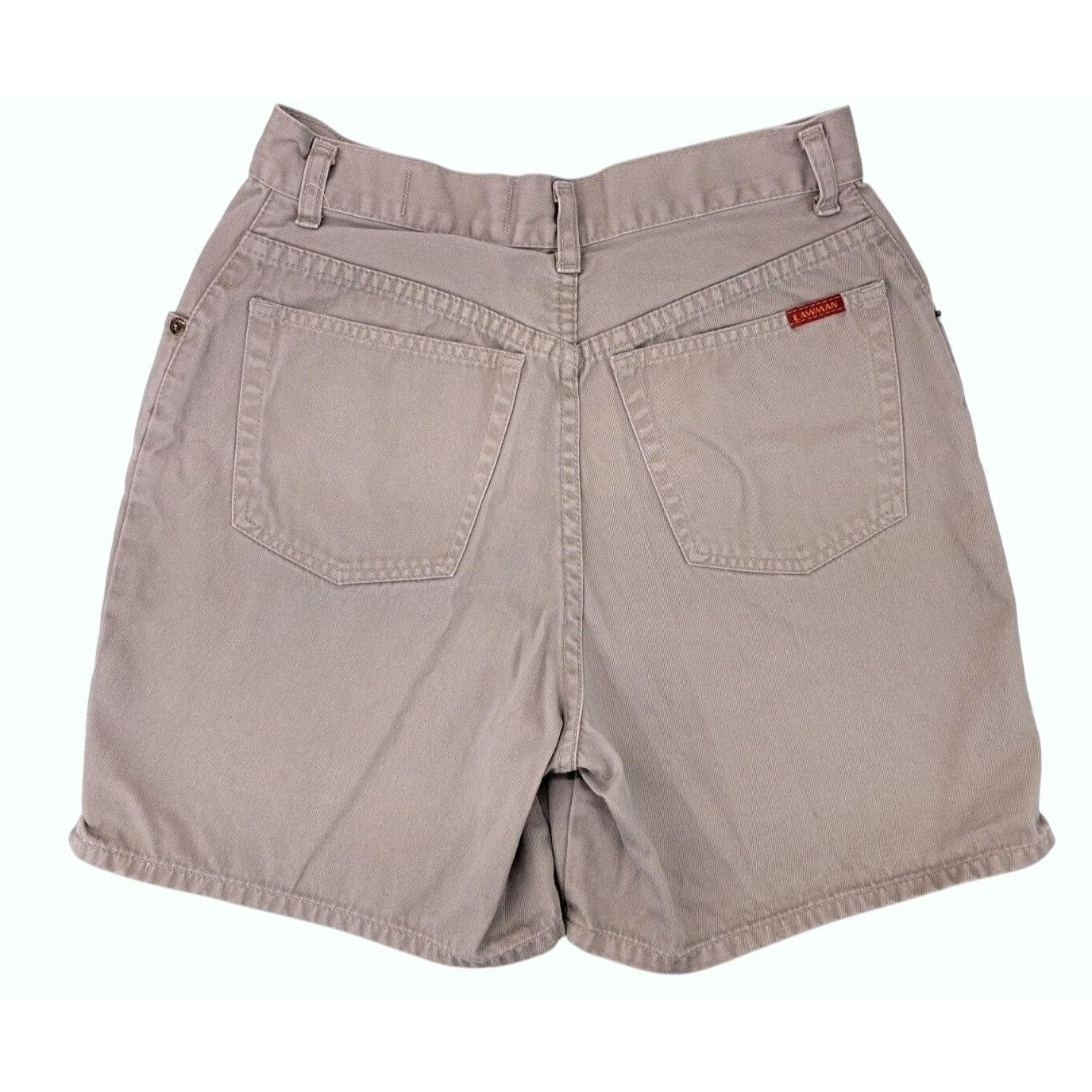 Vintage Vintage Lawman High-Waisted Mom Shorts Women Size 9 Pockets Size 30" / US 8 / IT 44 - 2 Thumbnail