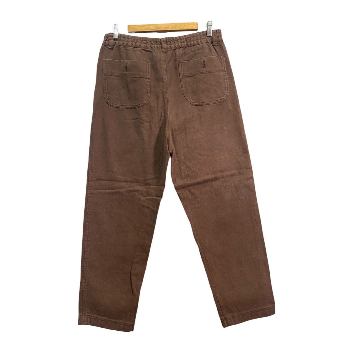 Hai Sporting Gear Archive Hai Sporting Gear Issey Miyake Brown Baggy Pants Size US 30 / EU 46 - 2 Thumbnail
