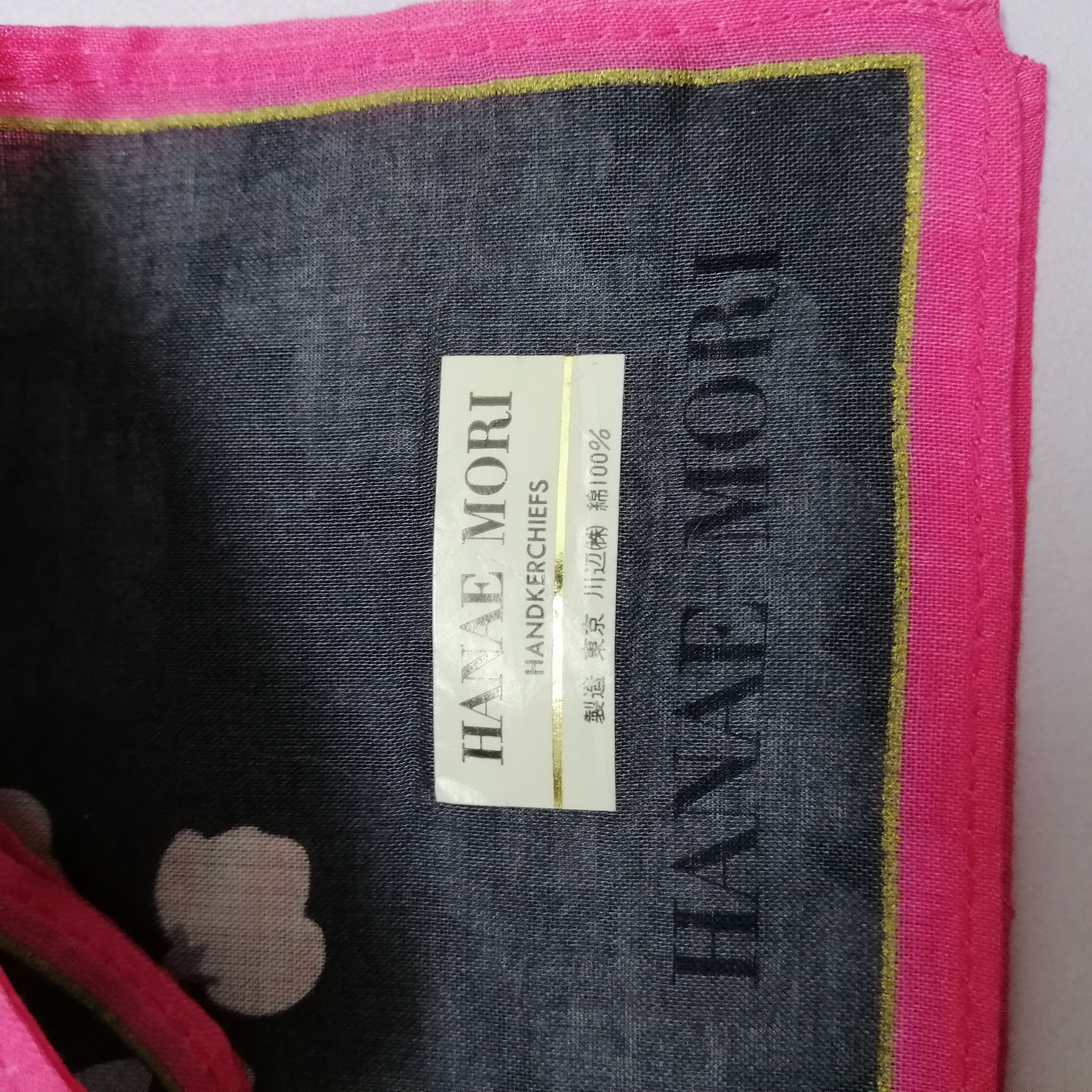 Hanae Mori Hanae Mori Handkerchief/Neckerchief/Bandana-KD2360 Size ONE SIZE - 3 Thumbnail