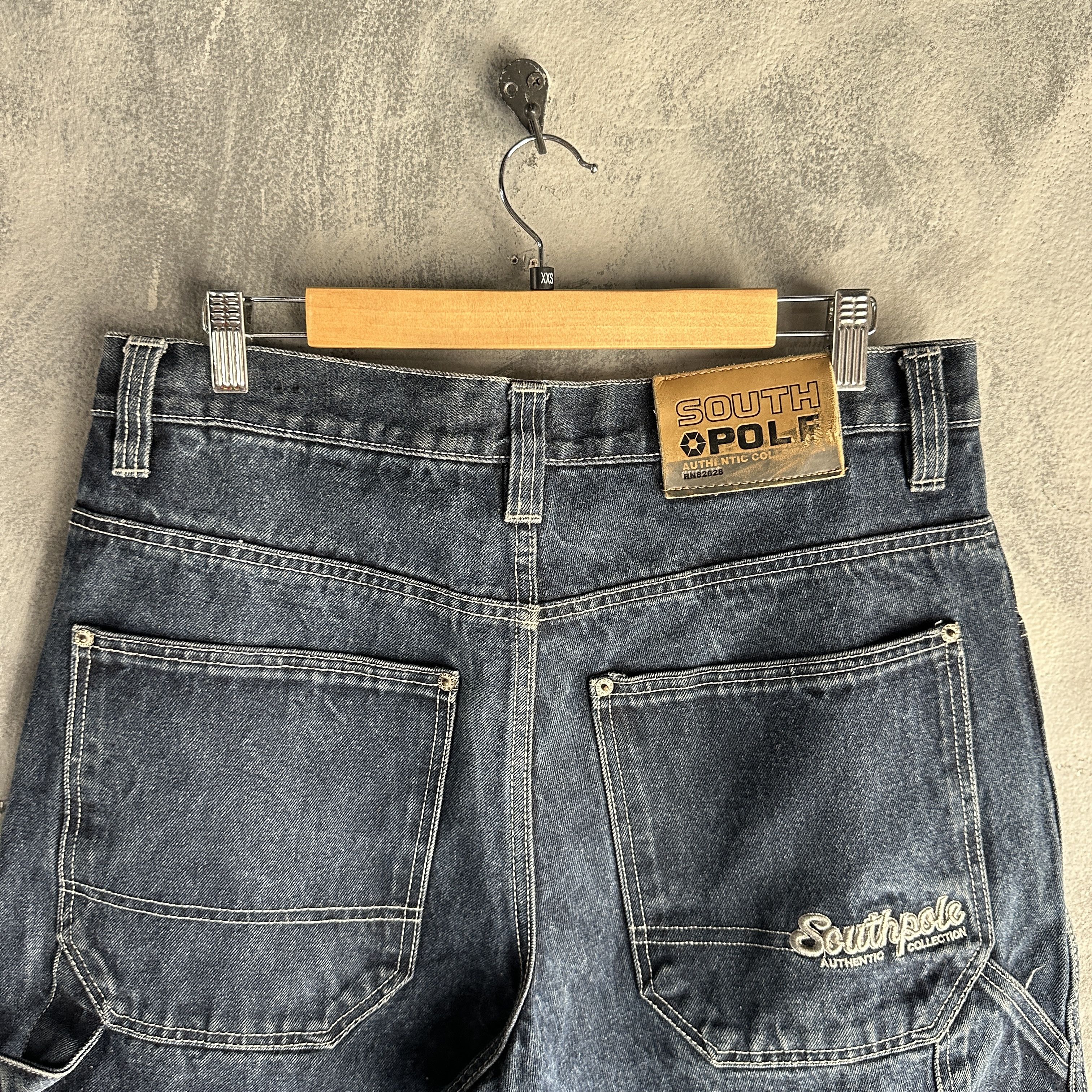 Southpole Vtg Y2k Southpole Shorts Carpenter Baggy Hip Hop Embroidered Size US 36 / EU 52 - 3 Thumbnail