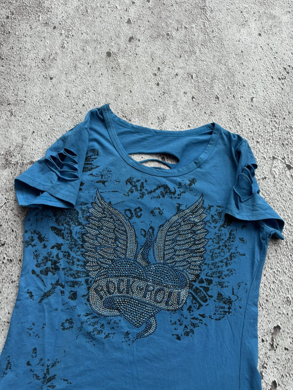 Hysteric Glamour Y2k Rock And Roll Wings Punk style Tshirt Size US M / EU 48-50 / 2 - 3 Thumbnail