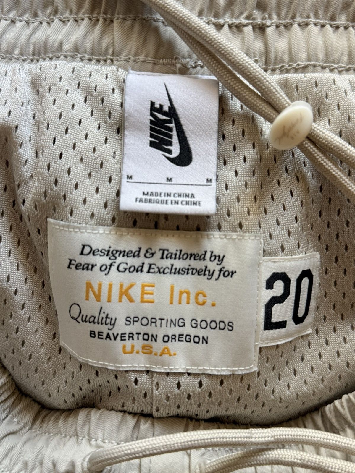 Fear of God × Nike NIKE Air x Fear of god Heavyweight Track Pants Size US 34 / EU 50 - 7 Thumbnail