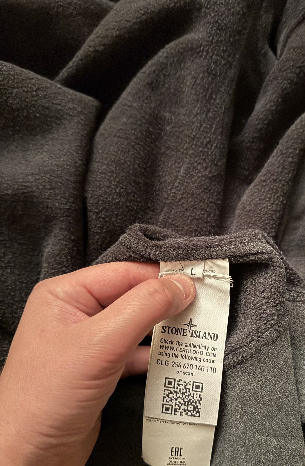Stone Island 🔥600$ Stone Island Garment Dyed Frost Hoodie/SI Frost Hoody Size US L / EU 52-54 / 3 - 19 Thumbnail