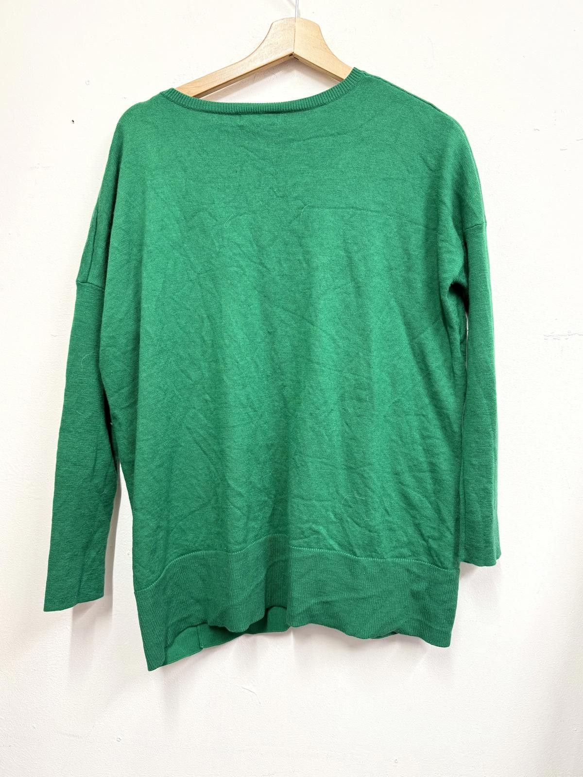 Other Hobbs London Green Knit Sweater UK 14 EU 42 US 10 Size L / US 10 / IT 46 - 4 Thumbnail