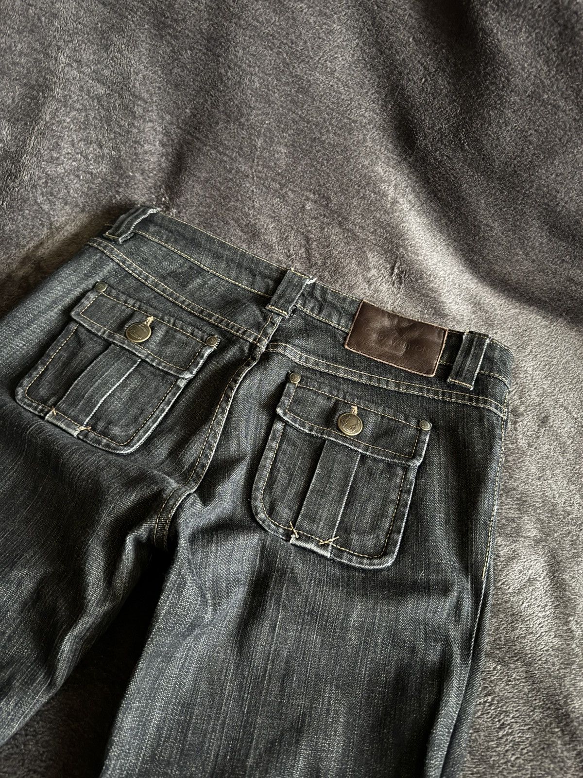 Louis Vuitton Louis Vuitton vintage zip jeans pants Size 26" / US 2 / IT 38 - 12 Thumbnail