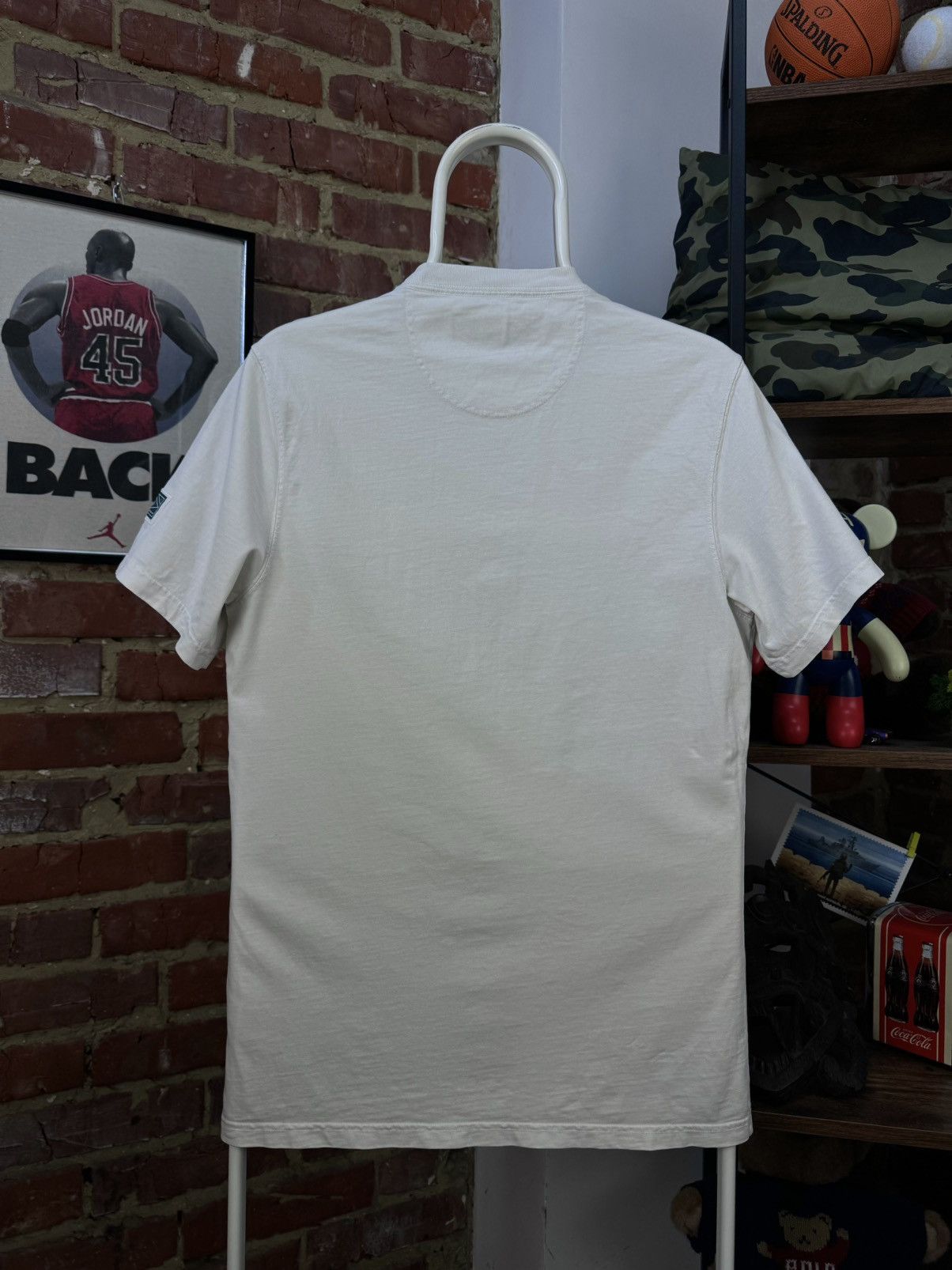 Barbour BARBOUR Dept B Beacon Printed White Short Sleeve T-Shirt Size US M / EU 48-50 / 2 - 7 Thumbnail