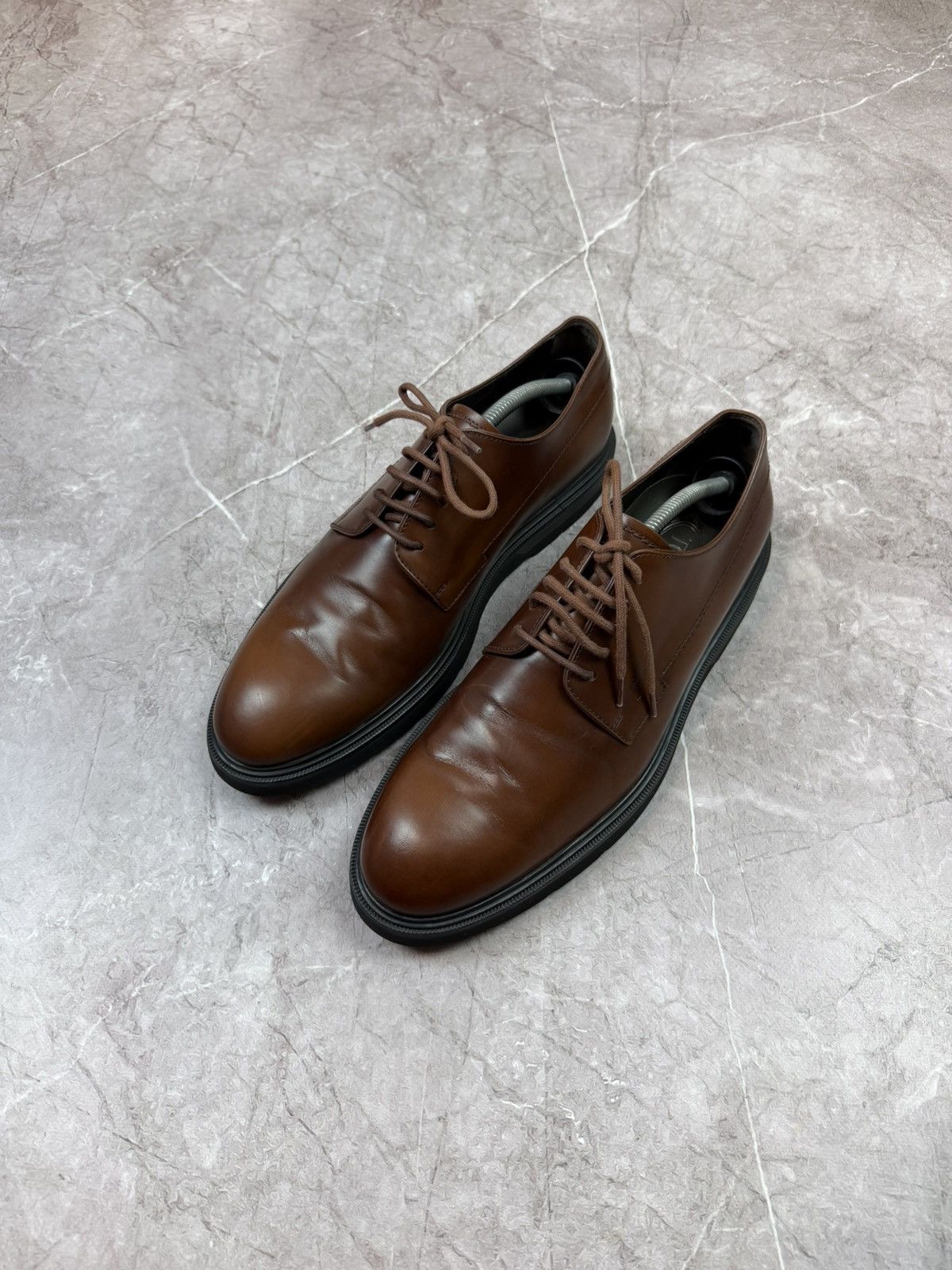 Tod's TOD'S Oxford Shoes Brown Size US 9 / EU 42 - 1 Thumbnail