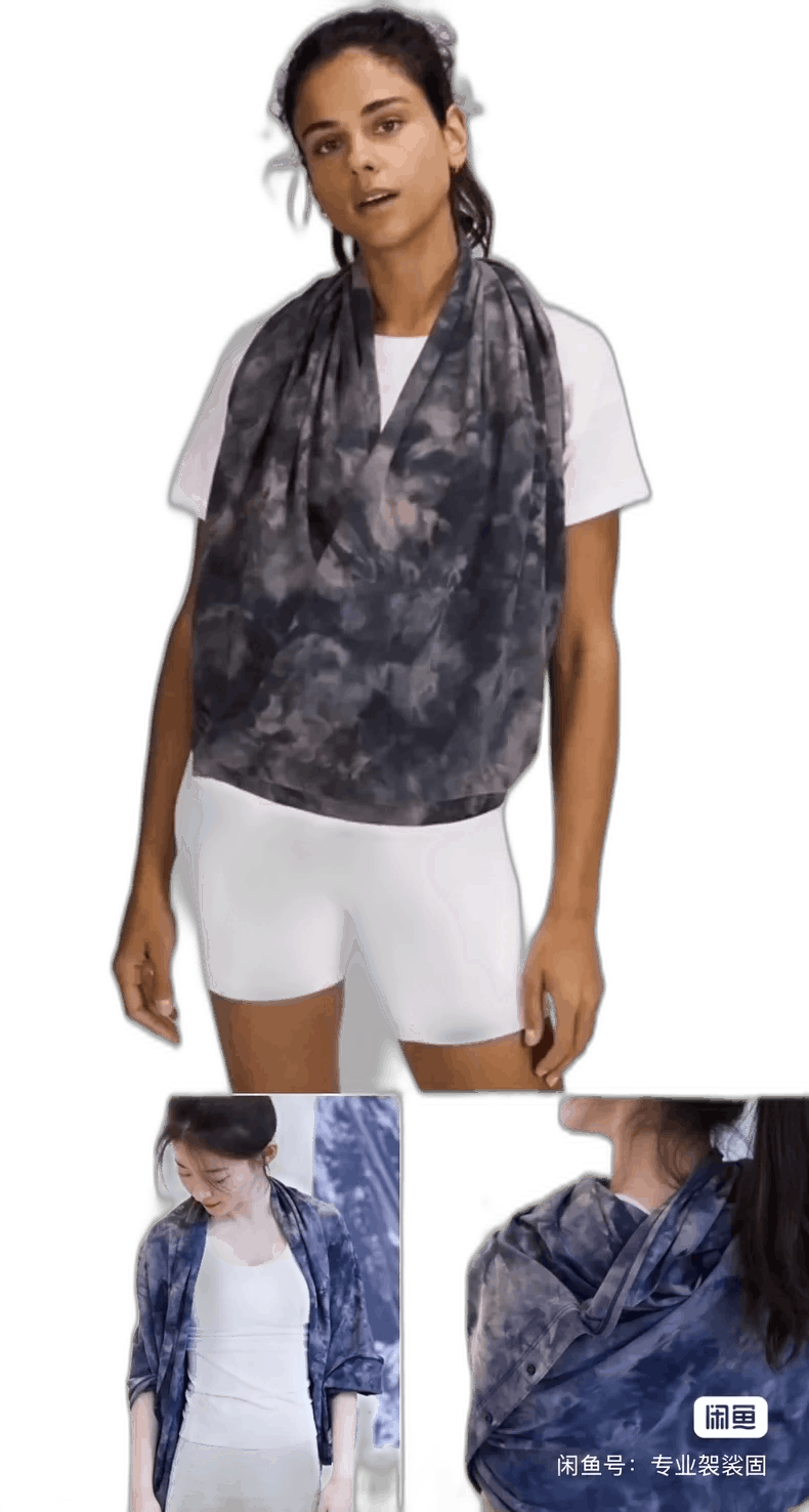 Lululemon Customizable Multi-Use Scarf Wrap Size ONE SIZE - 1 Thumbnail