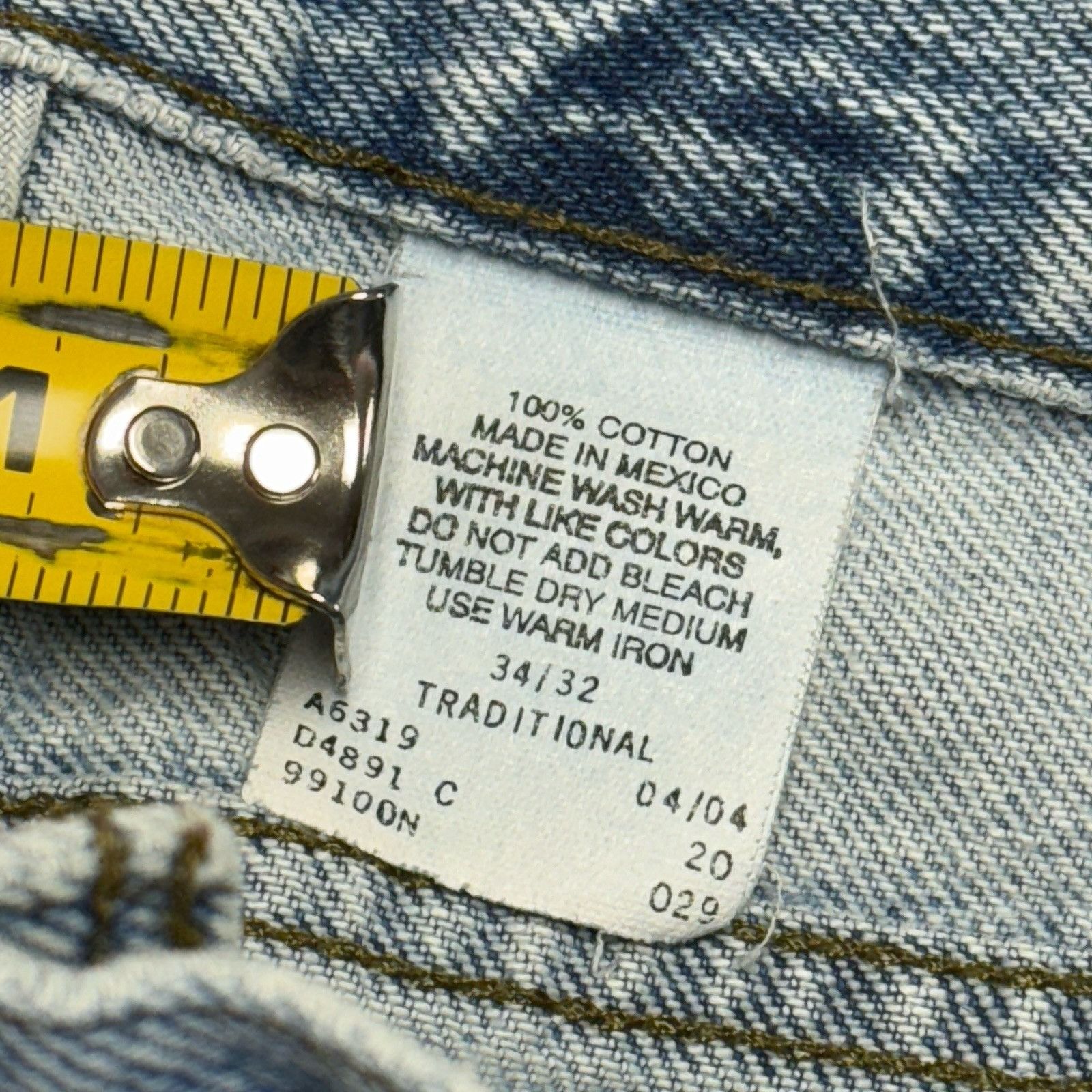 Harley Davidson Harley Davidson Jeans Mens 34x32 Light Wash Traditional Bike Size US 34 / EU 50 - 16 Thumbnail