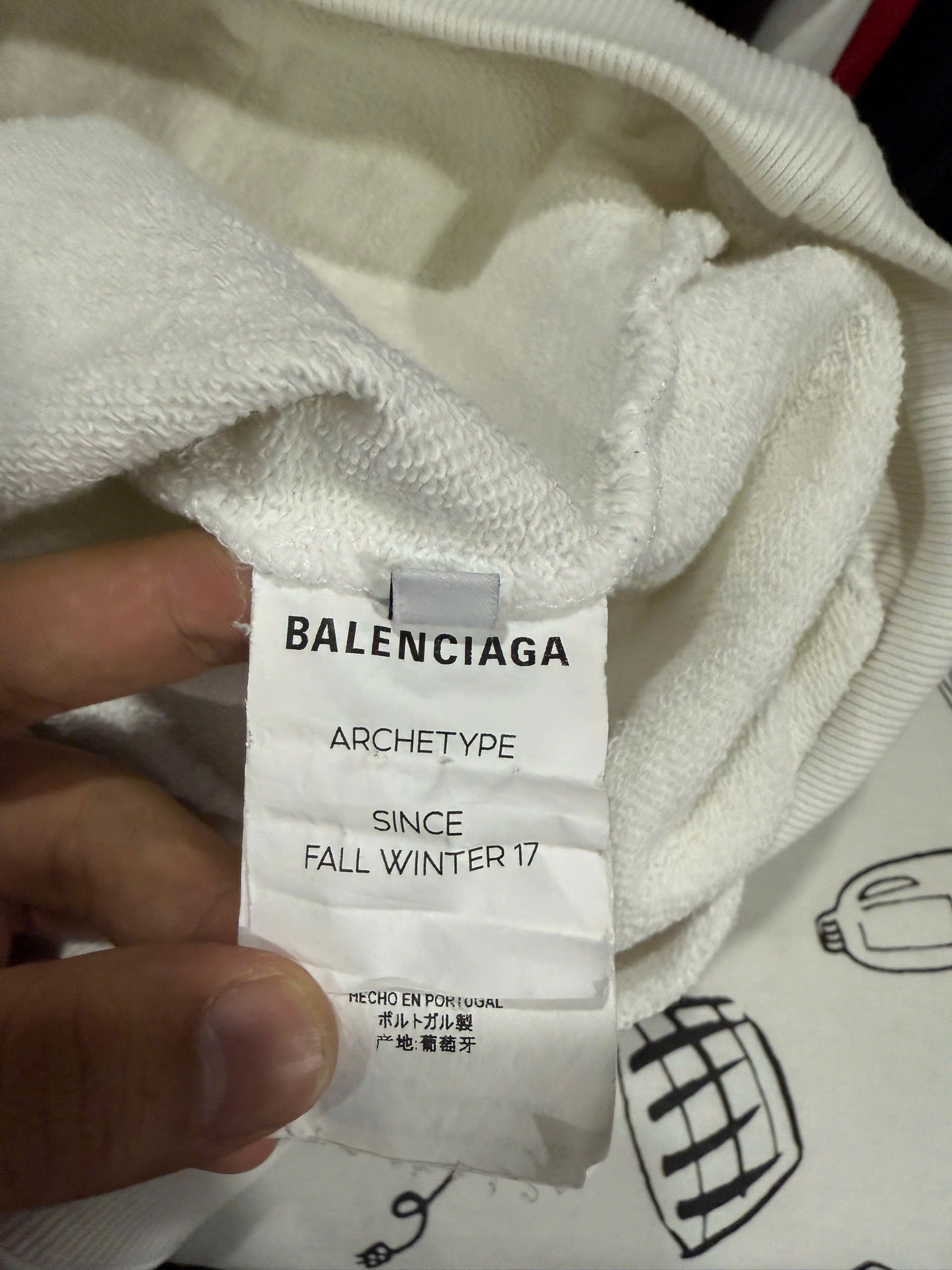Balenciaga HOODIE BALENCIAGA Size US M / EU 48-50 / 2 - 6 Thumbnail